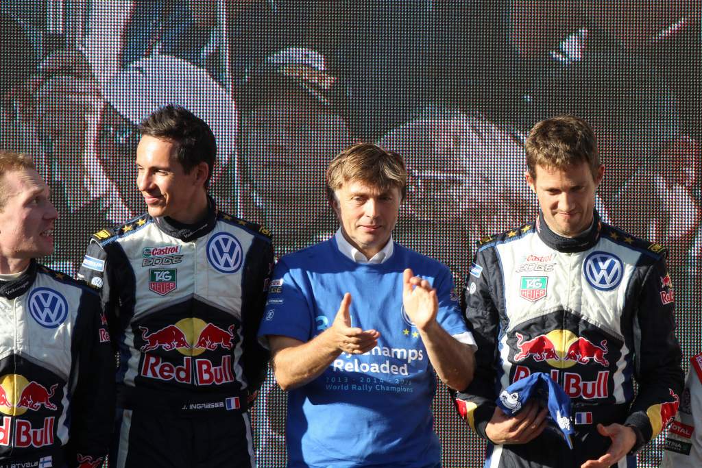 Jost Capito Volkswagen WRC Sebastien Ogier Julien Ingrassia