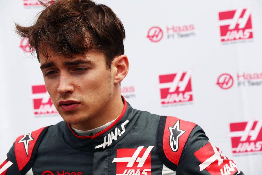 Charles Leclerc Haas F1