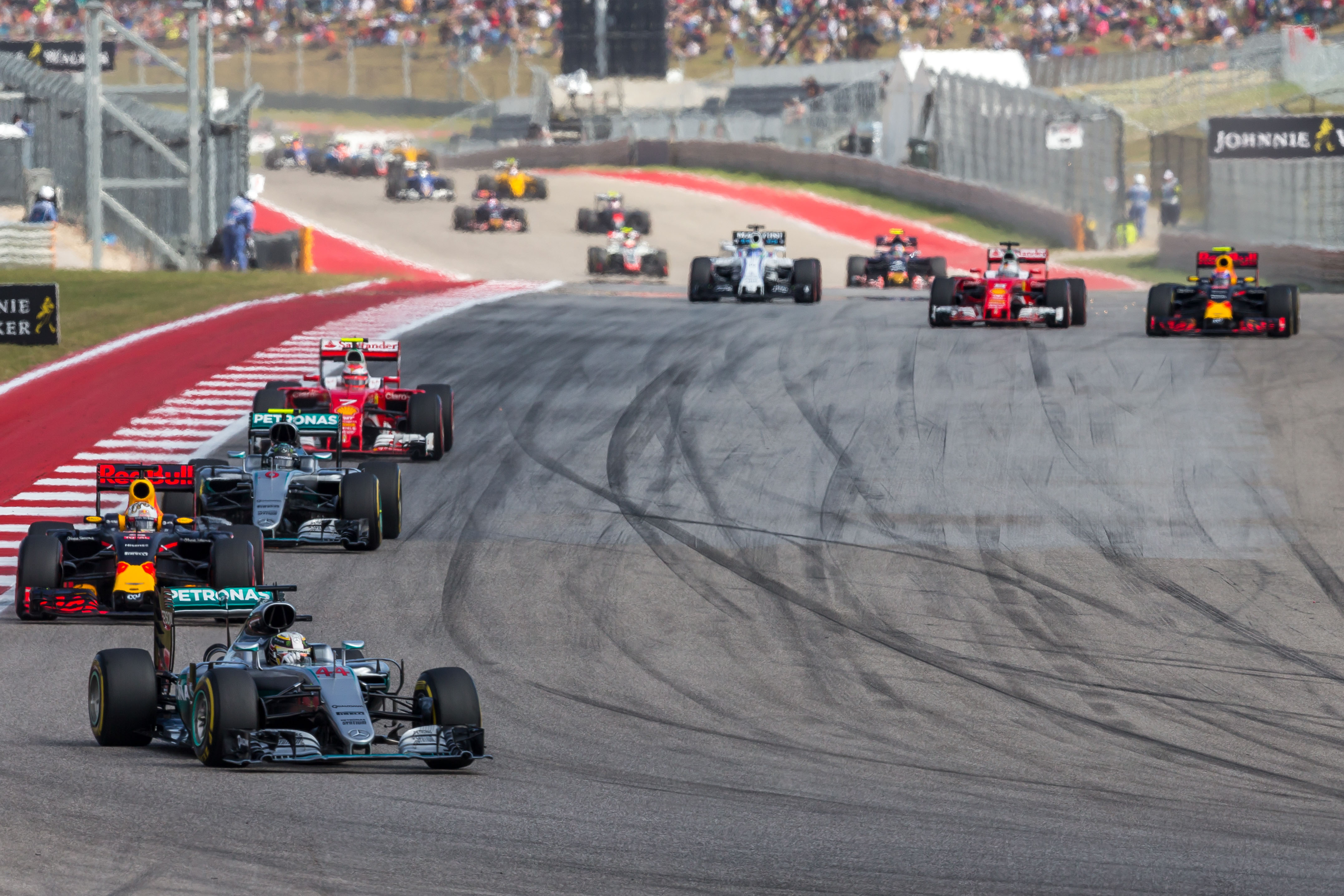 Motor Racing Formula One World Championship United States Grand Prix Race Day Austin, Usa