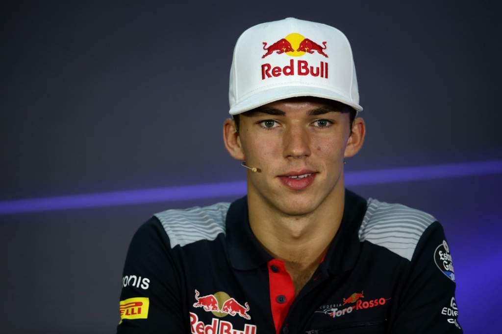 Pierre Gasly Toro Rosso F1