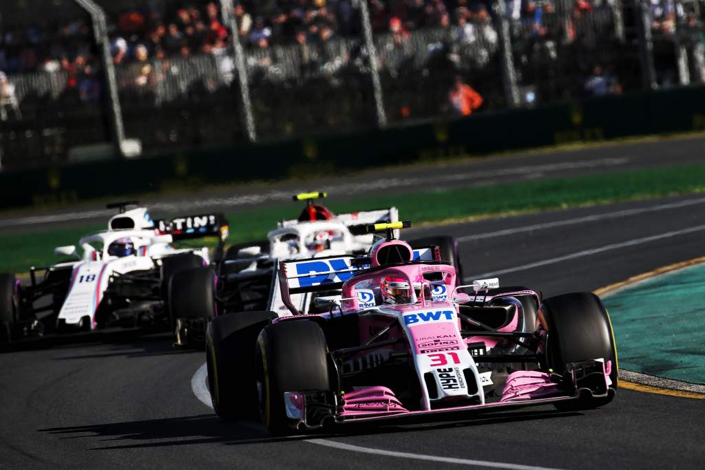 Esteban Ocon Force India F1 