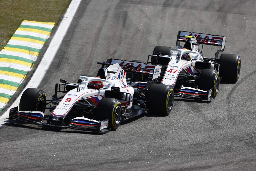 Nikita Mazepin Mick Schumacher Haas F1