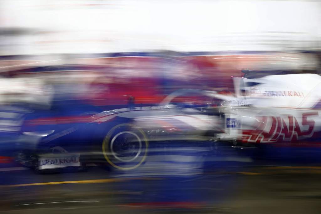 Nikita Mazepin Haas F1 pitstop