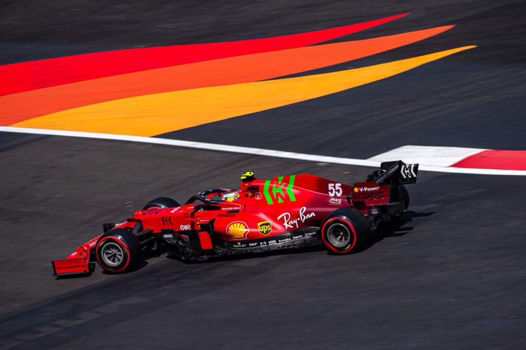 Carlos Sainz Ferrari F1 Mexican GP
