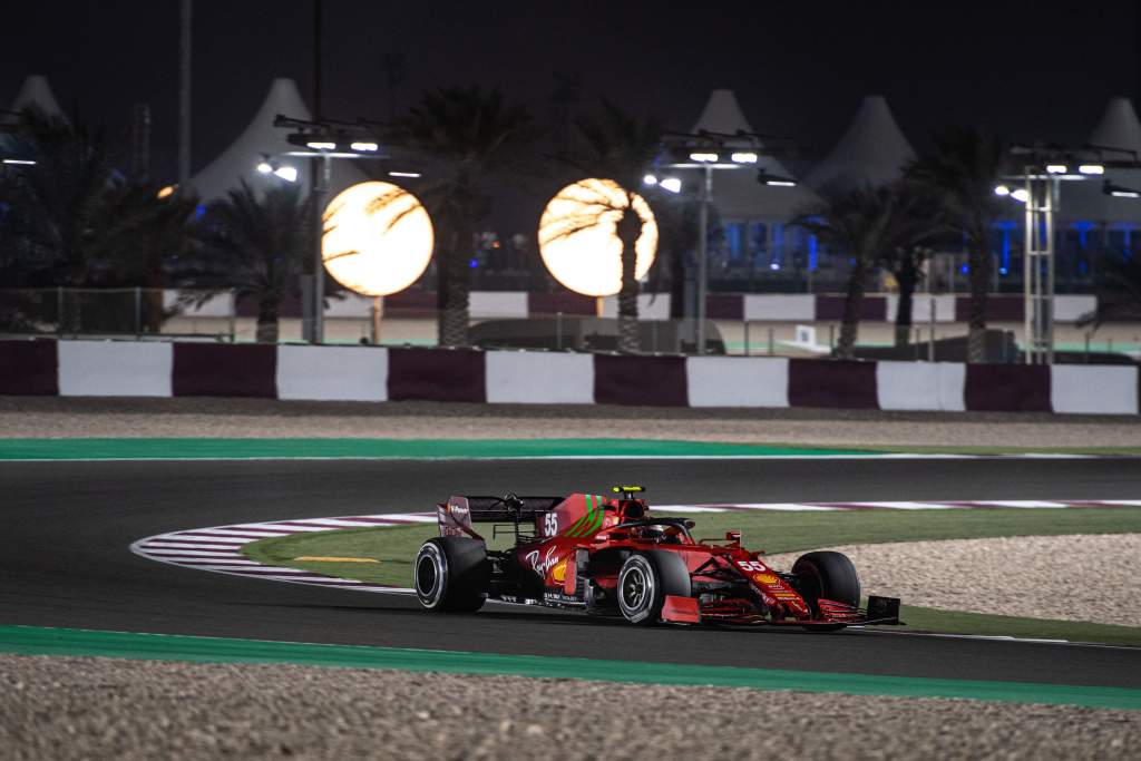 Carlos Sainz Ferrari F1 Qatar GP