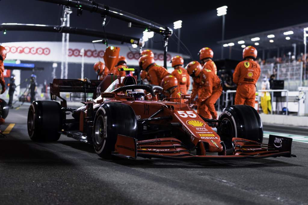 Carlos Sainz Ferrari Qatar GP F1