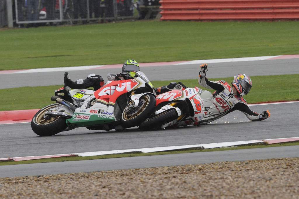 Jack Miller Cal Crutchlow MotoGP LCR Honda crash