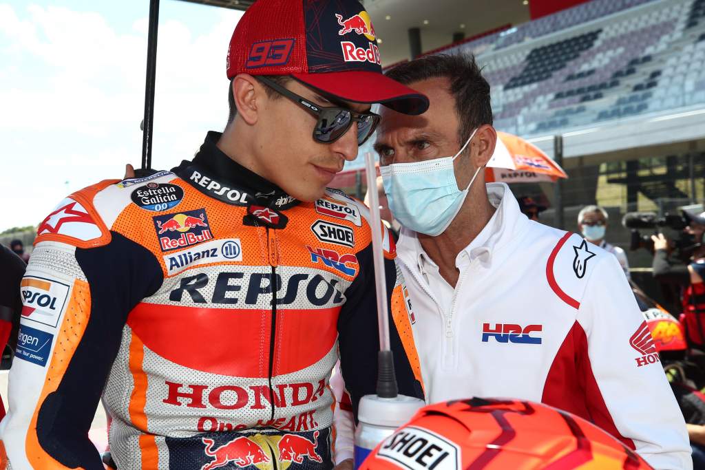 Marc Marquez Alberto Puig MotoGP