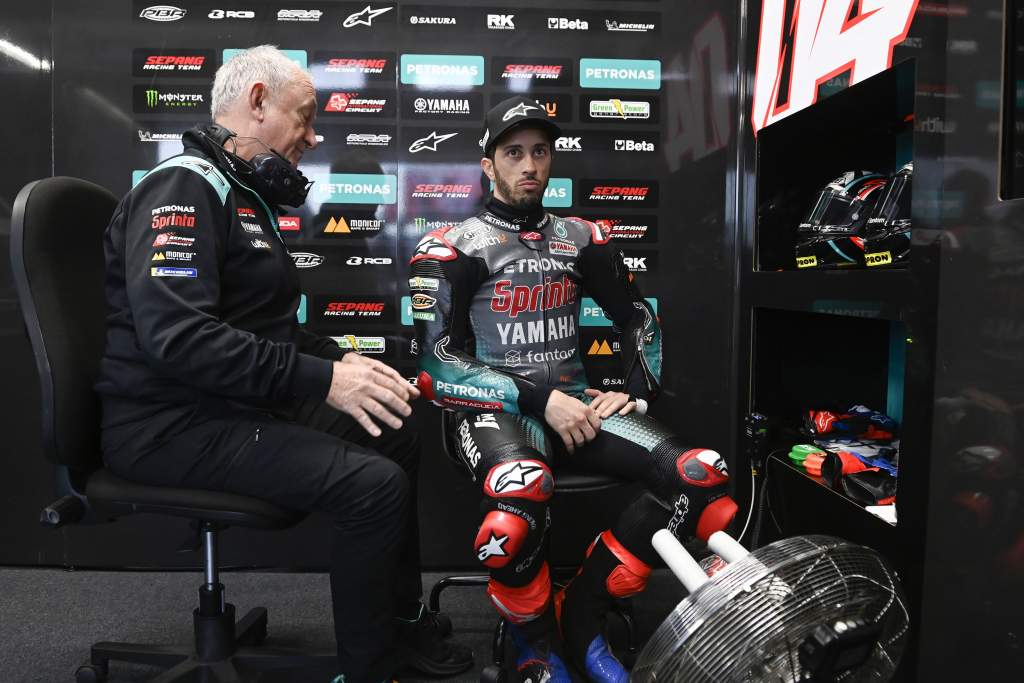 Ramon Forcada Andrea Dovizioso Petronas Yamaha MotoGP