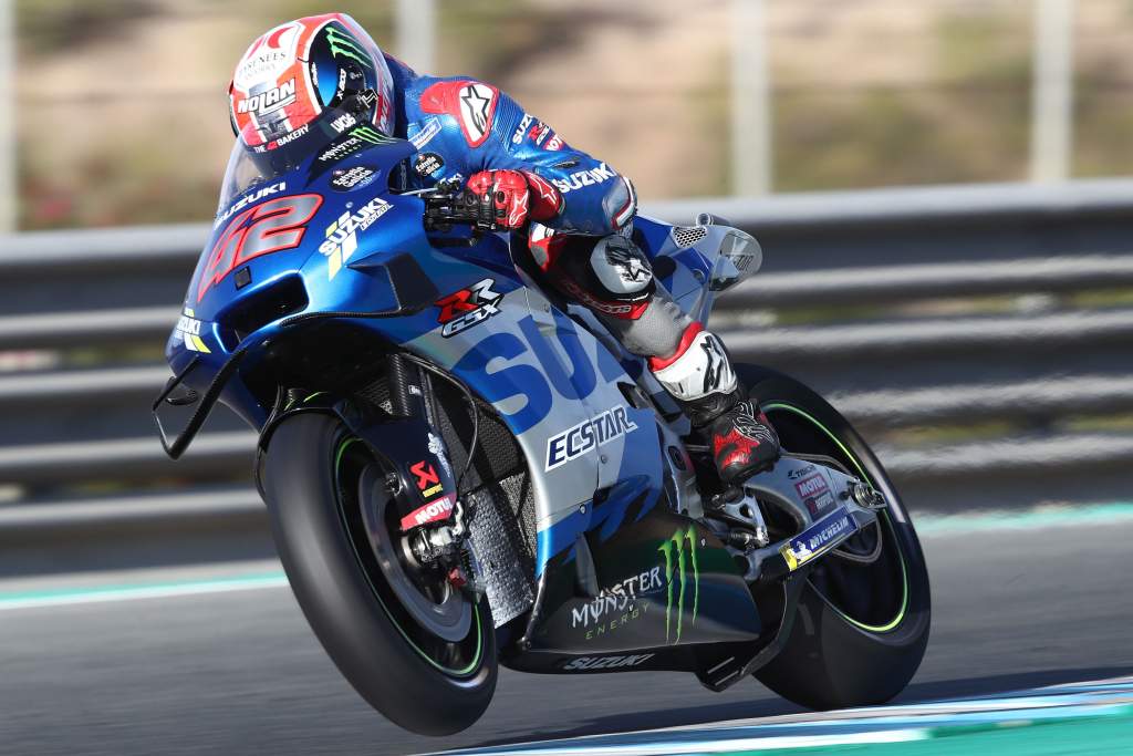 Alex Rins Suzuki MotoGP Jerez test