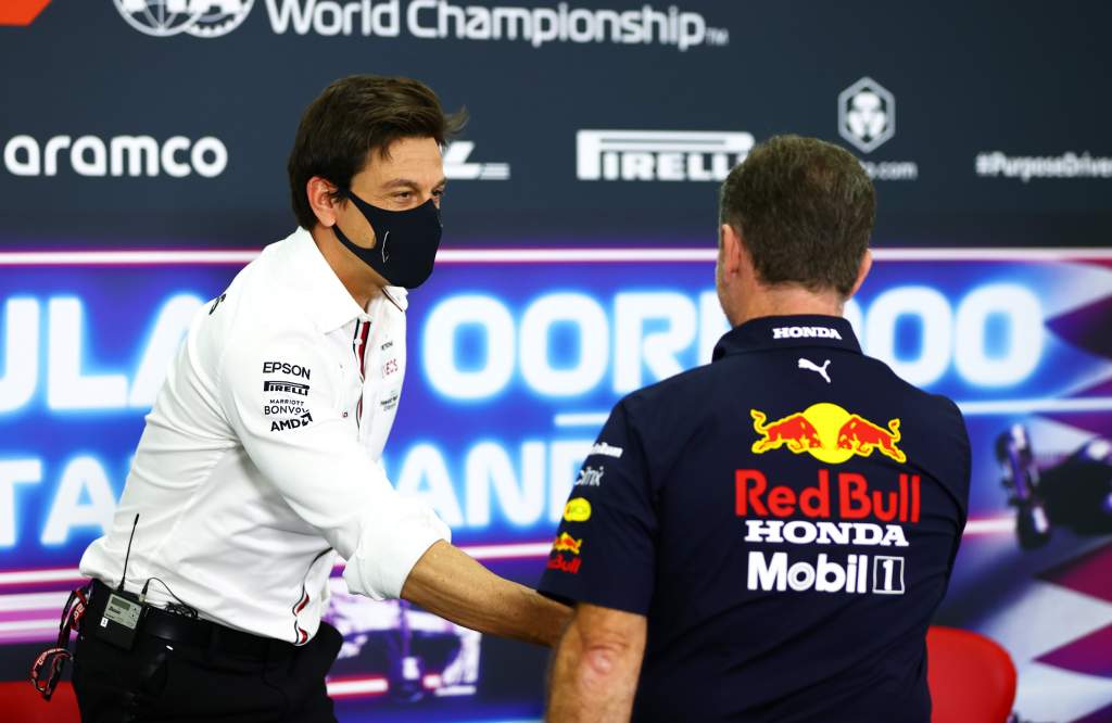 Toto Wolff Mercedes Christian Horner Red Bull F1