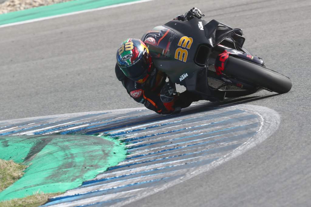 Brad Binder KTM MotoGP Jerez test