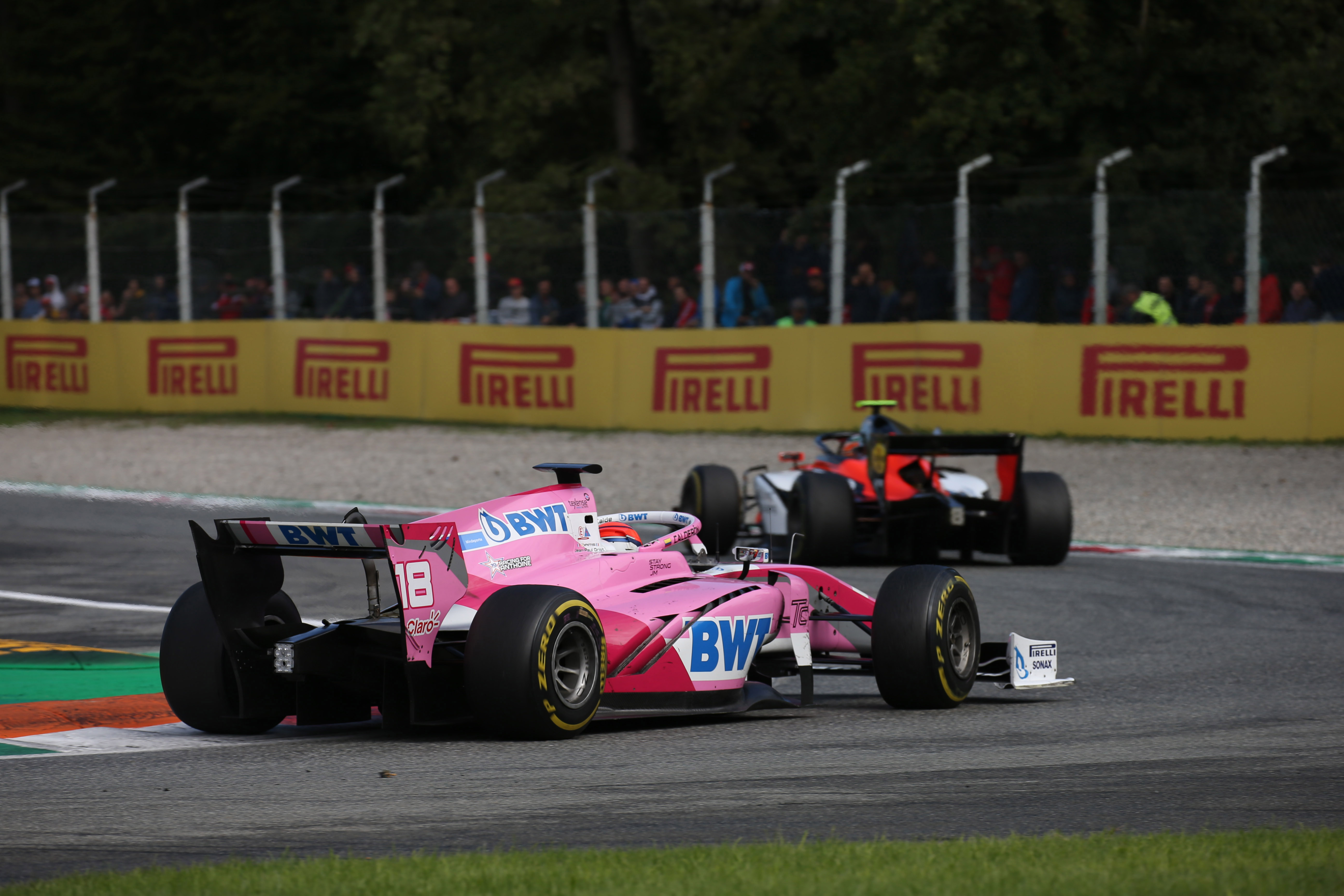 Motor Racing Fia Formula 2 Championship Sunday Monza, Italy