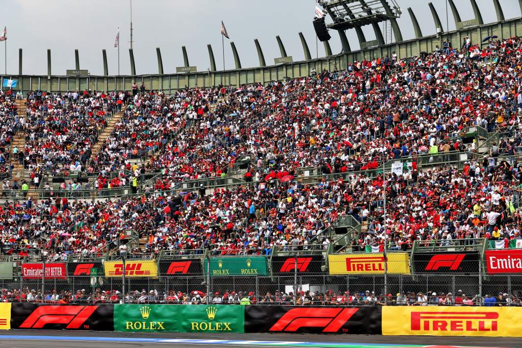 Mexican GP F1 fans