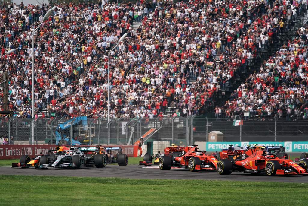 Motor Racing Formula One World Championship Mexican Grand Prix Race Day Mexico City, Mexico