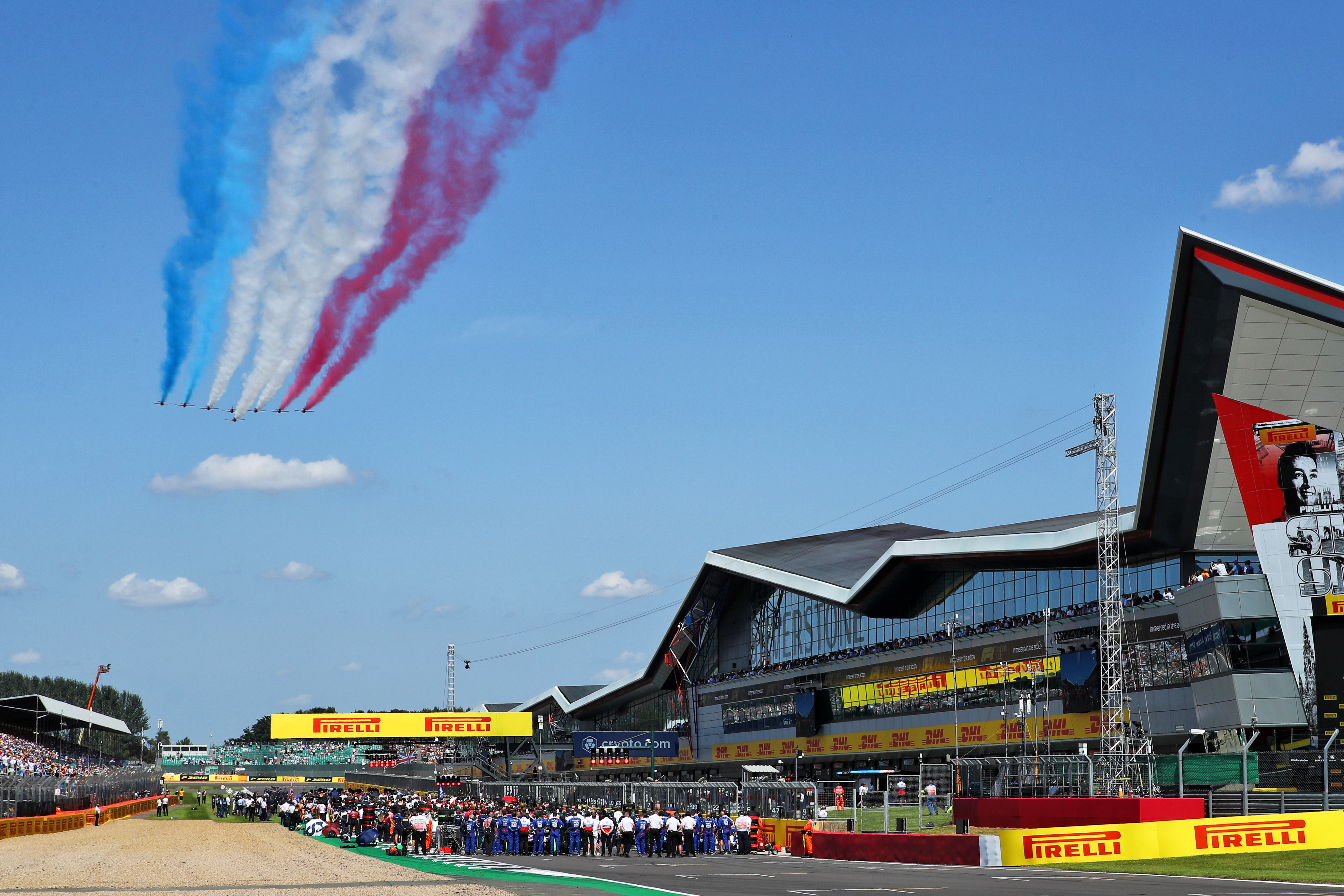 Motor Racing Formula One World Championship British Grand Prix Race Day Silverstone, England