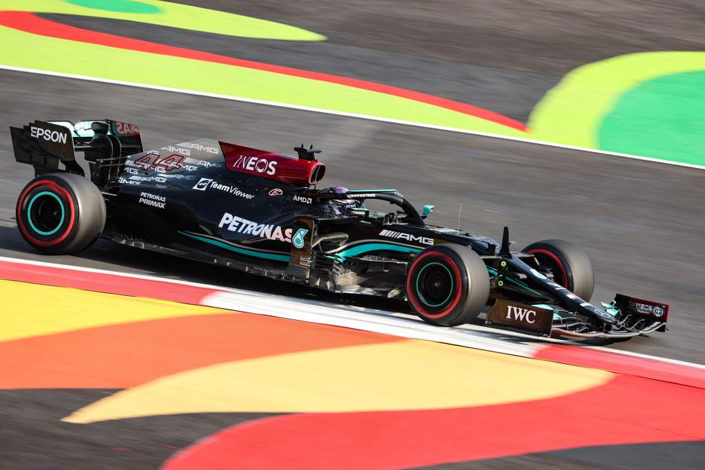 Lewis Hamilton Mercedes F1 Mexican GP