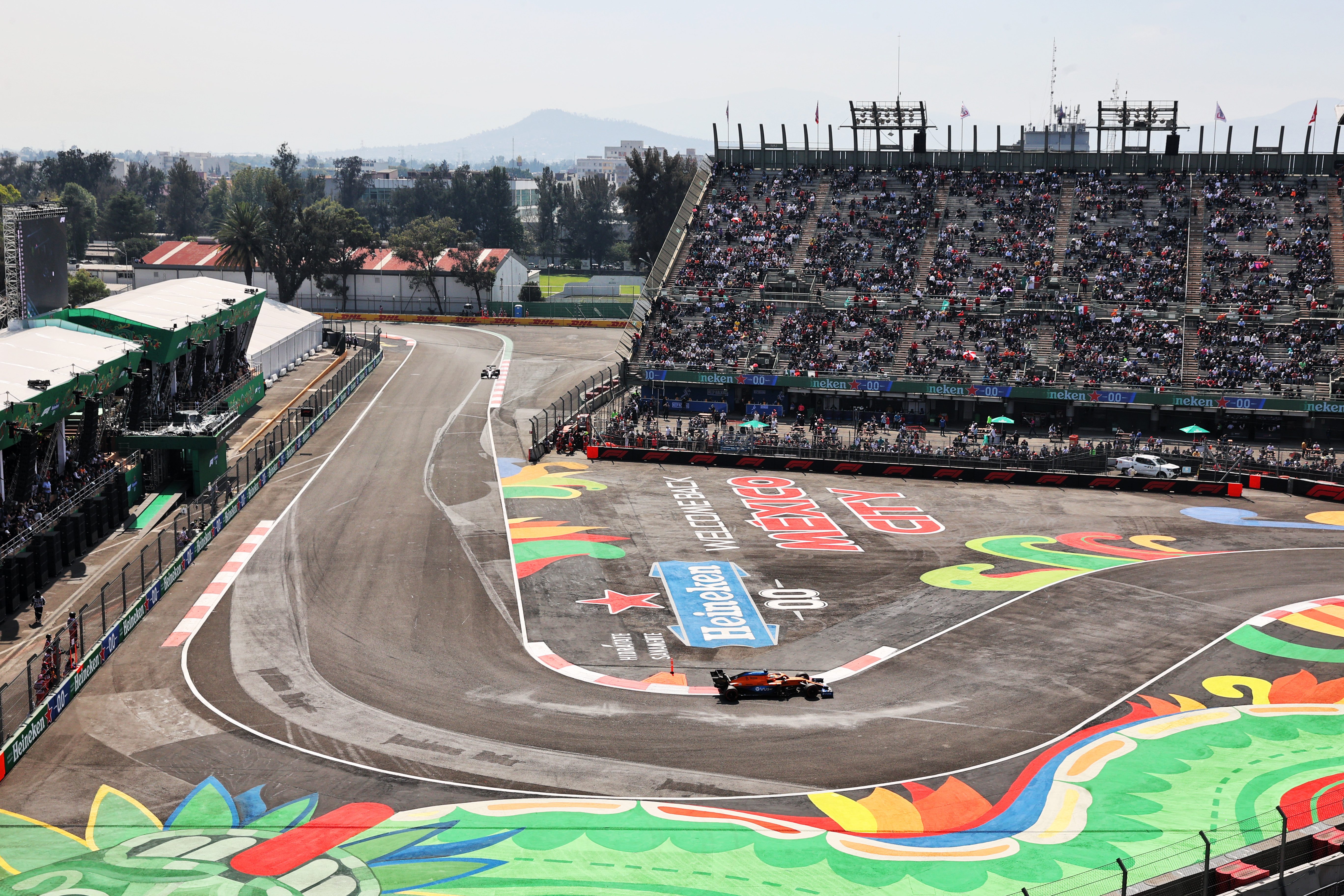 Motor Racing Formula One World Championship Mexican Grand Prix Qualifying Day Mexico City, Mexico