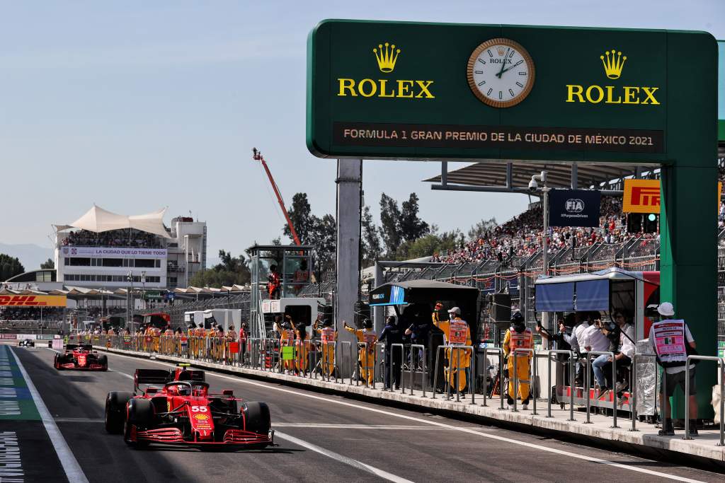 Motor Racing Formula One World Championship Mexican Grand Prix Qualifying Day Mexico City, Mexico