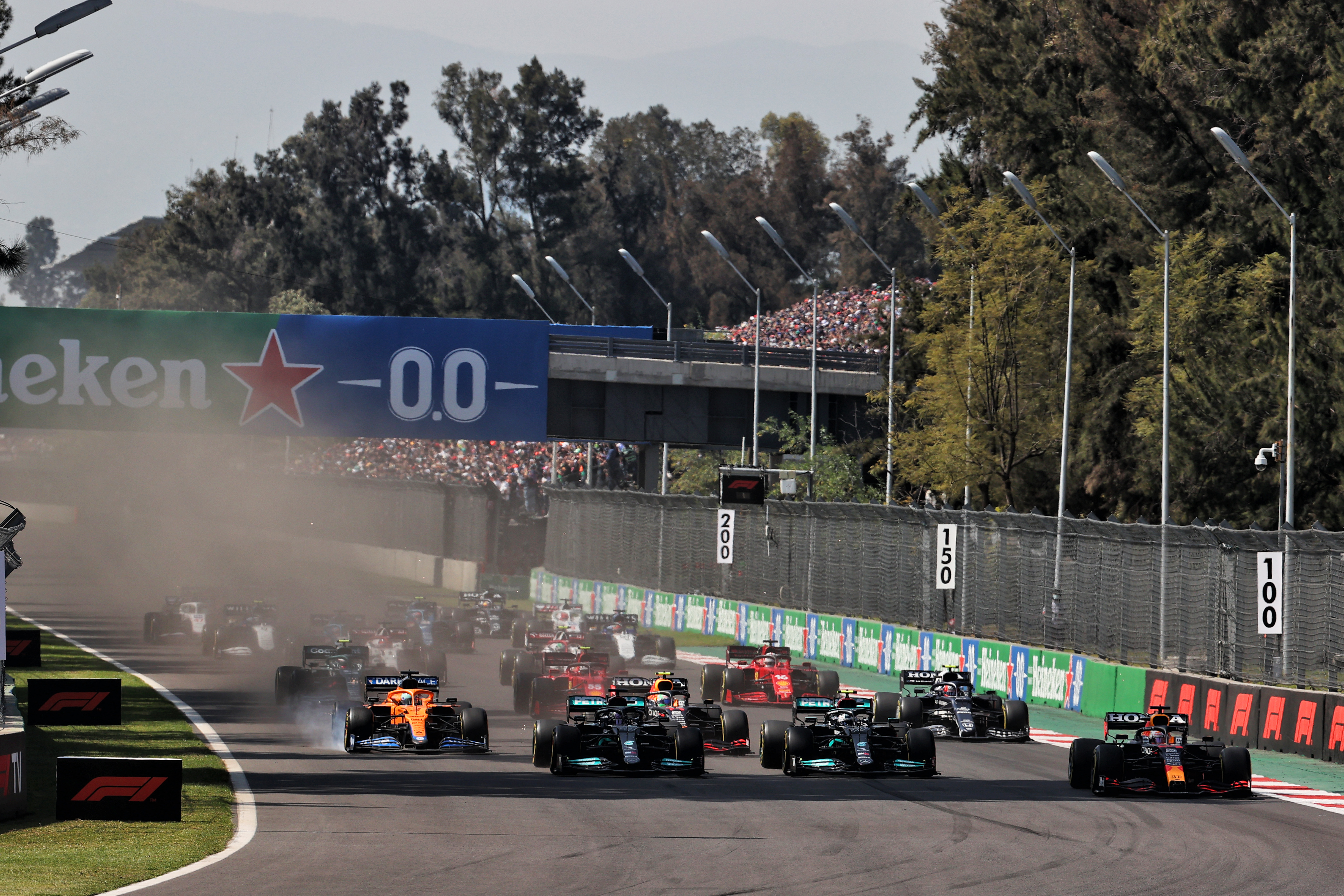 Motor Racing Formula One World Championship Mexican Grand Prix Race Day Mexico City, Mexico