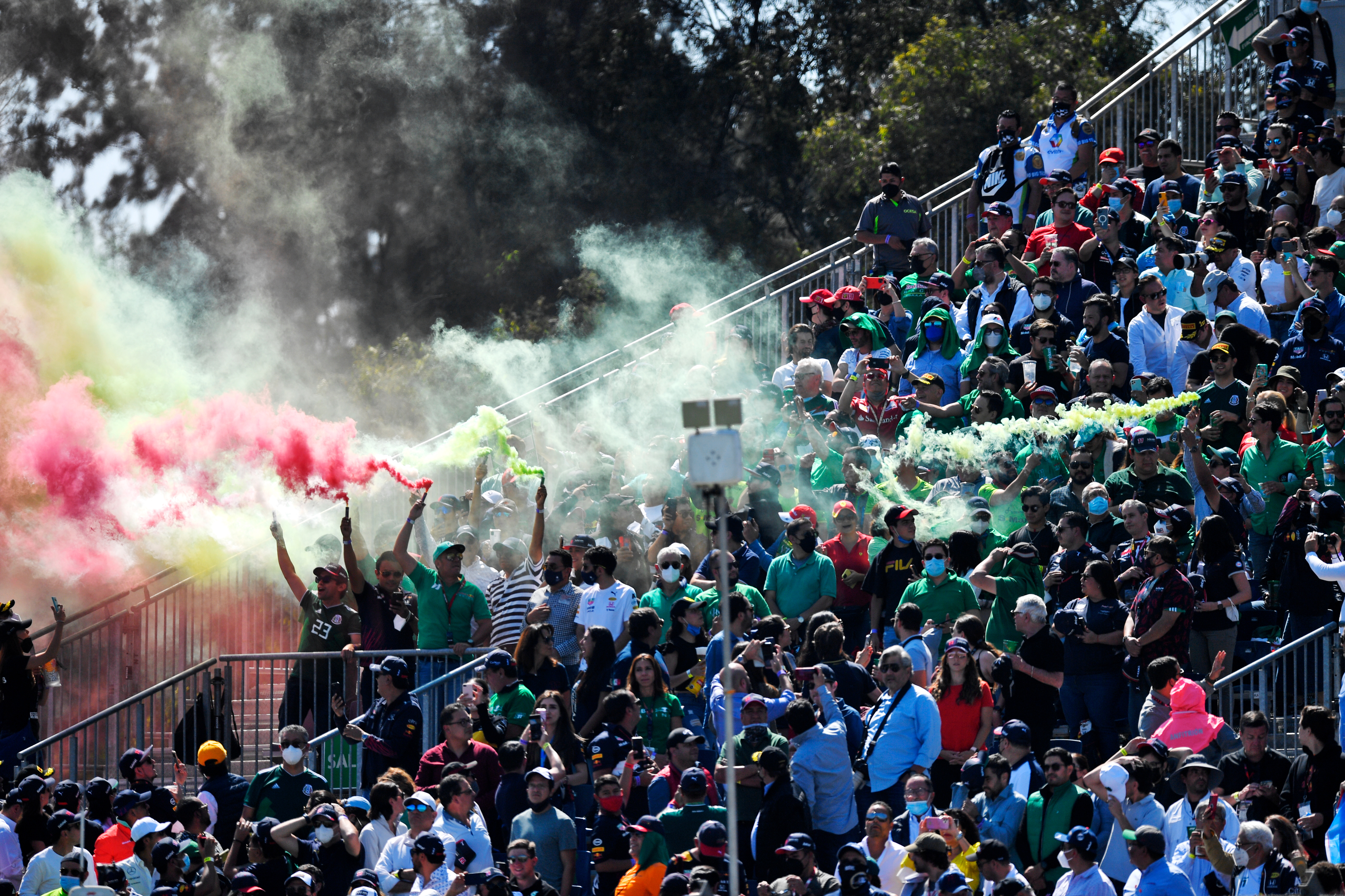 Motor Racing Formula One World Championship Mexican Grand Prix Race Day Mexico City, Mexico