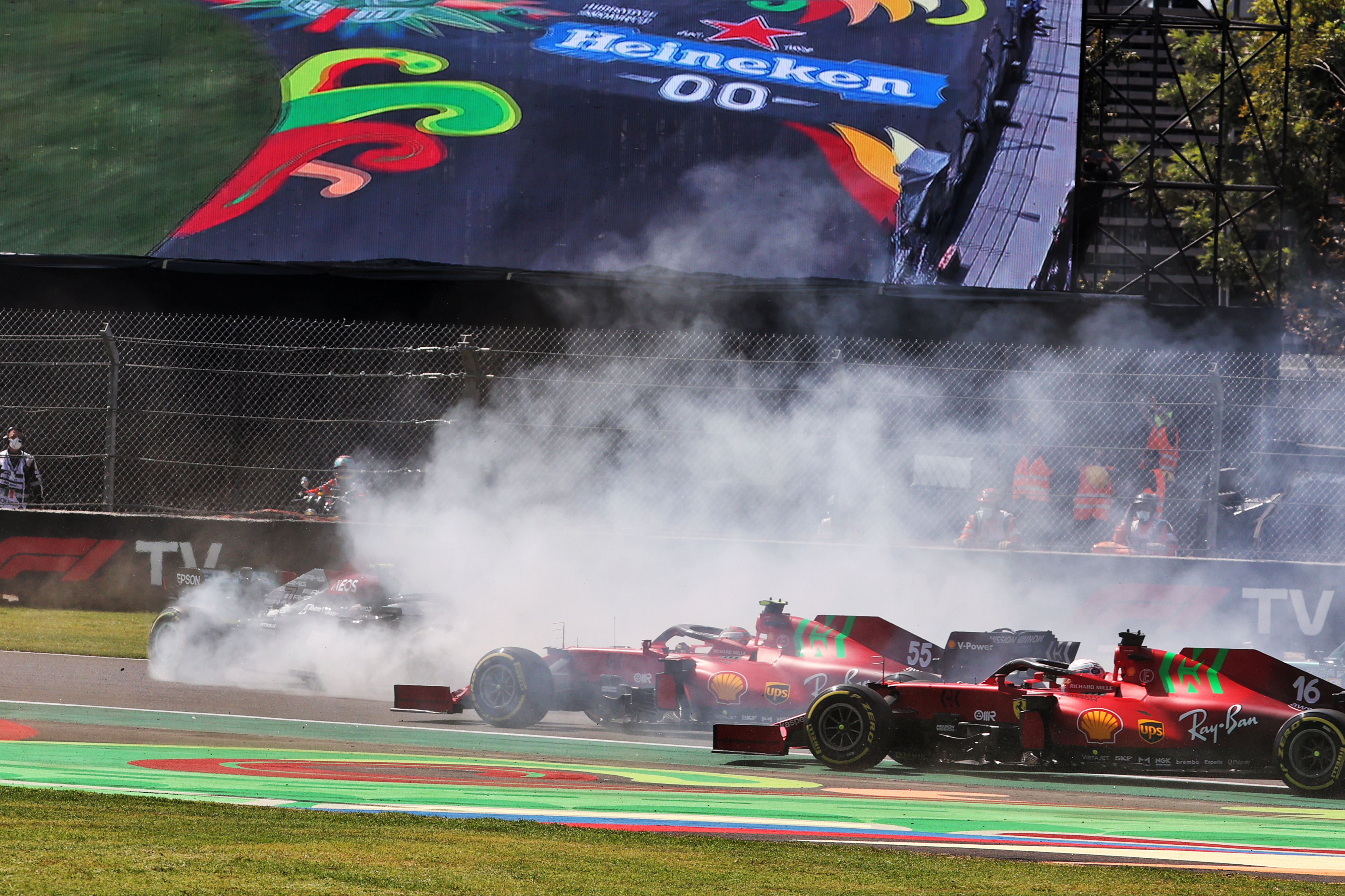 Motor Racing Formula One World Championship Mexican Grand Prix Race Day Mexico City, Mexico