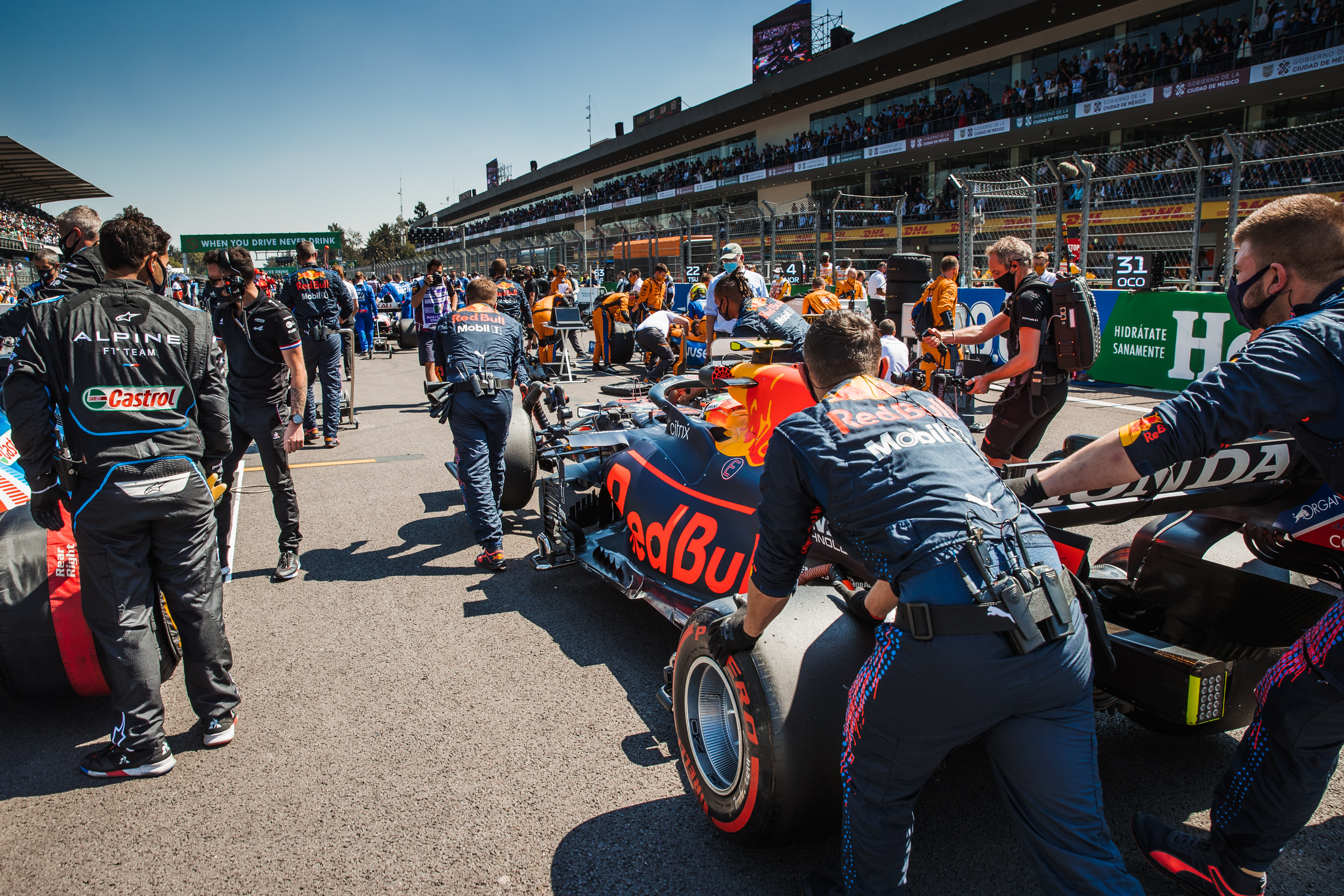 Motor Racing Formula One World Championship Mexican Grand Prix Race Day Mexico City, Mexico