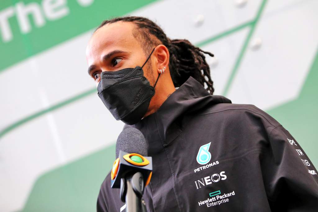 Hamilton gets five-place grid drop for Brazilian GP