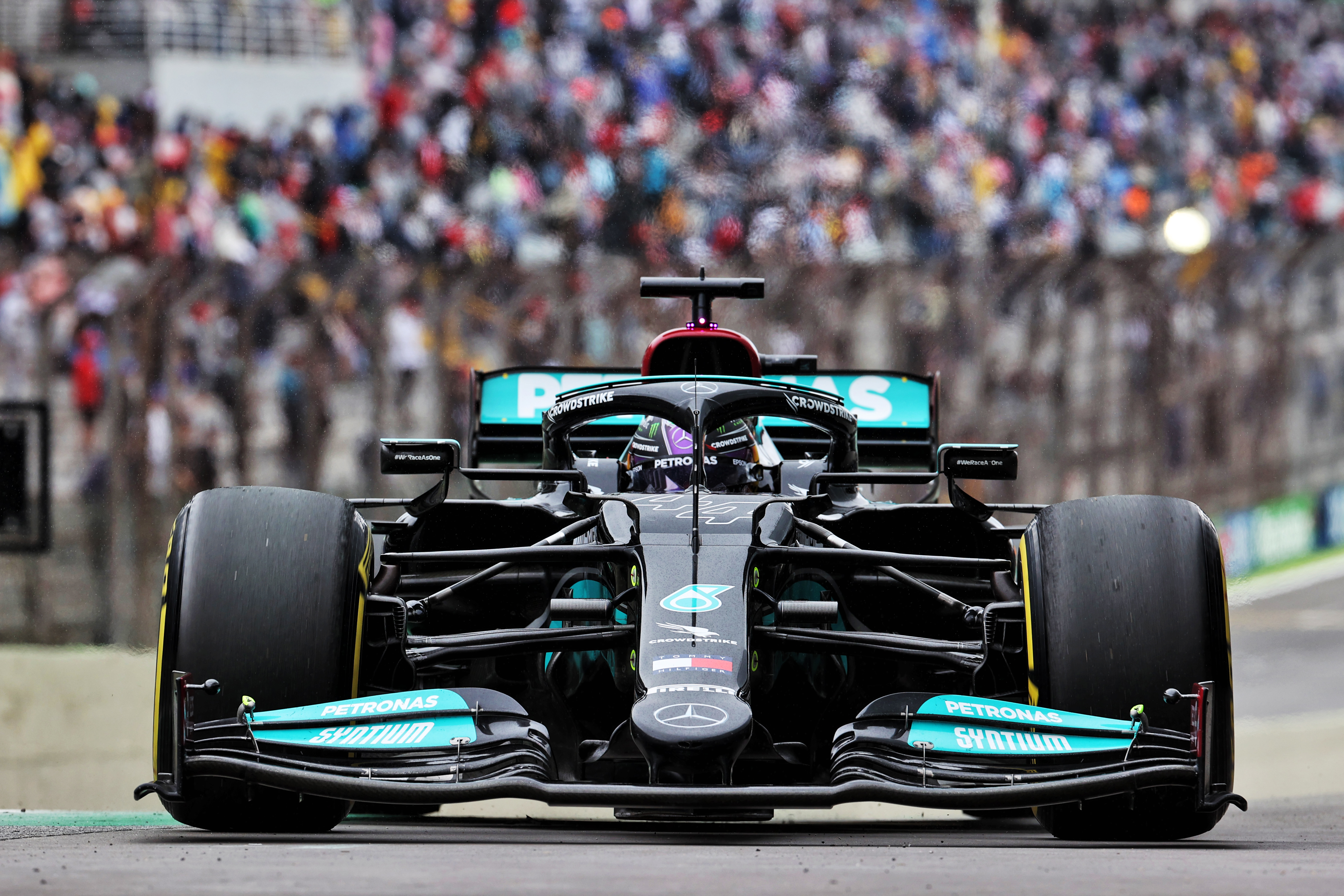 Motor Racing Formula One World Championship Brazilian Grand Prix Qualifying Day Sao Paulo, Brazil