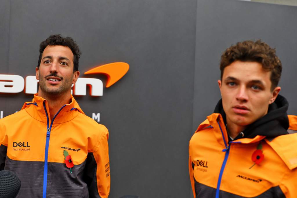 Daniel Ricciardo Lando Norris F1 McLaren