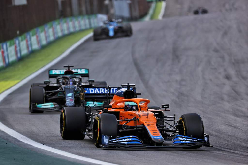 Daniel Ricciardo McLaren F1 Brazil GP