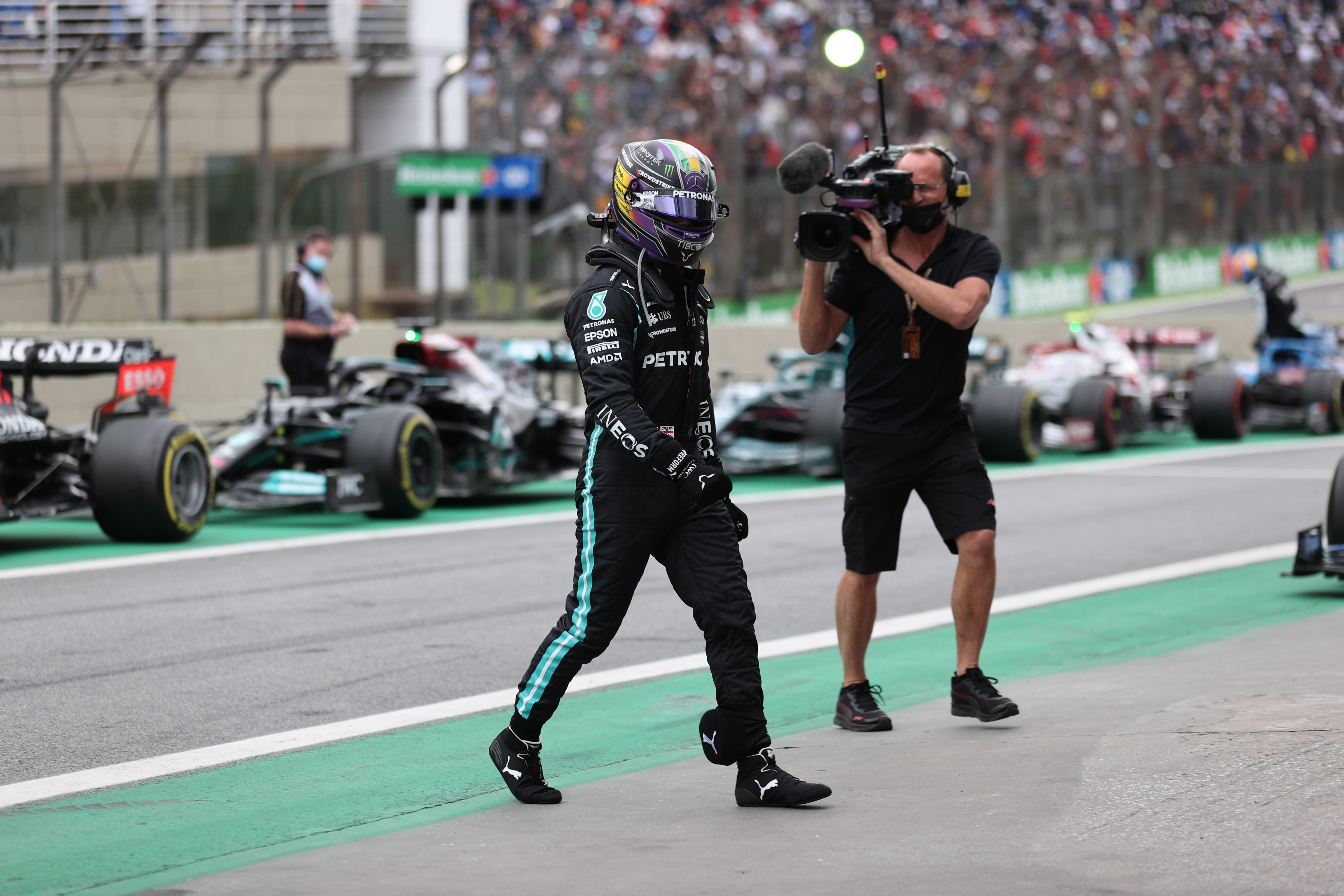 Motor Racing Formula One World Championship Brazilian Grand Prix Sprint Day Sao Paulo, Brazil