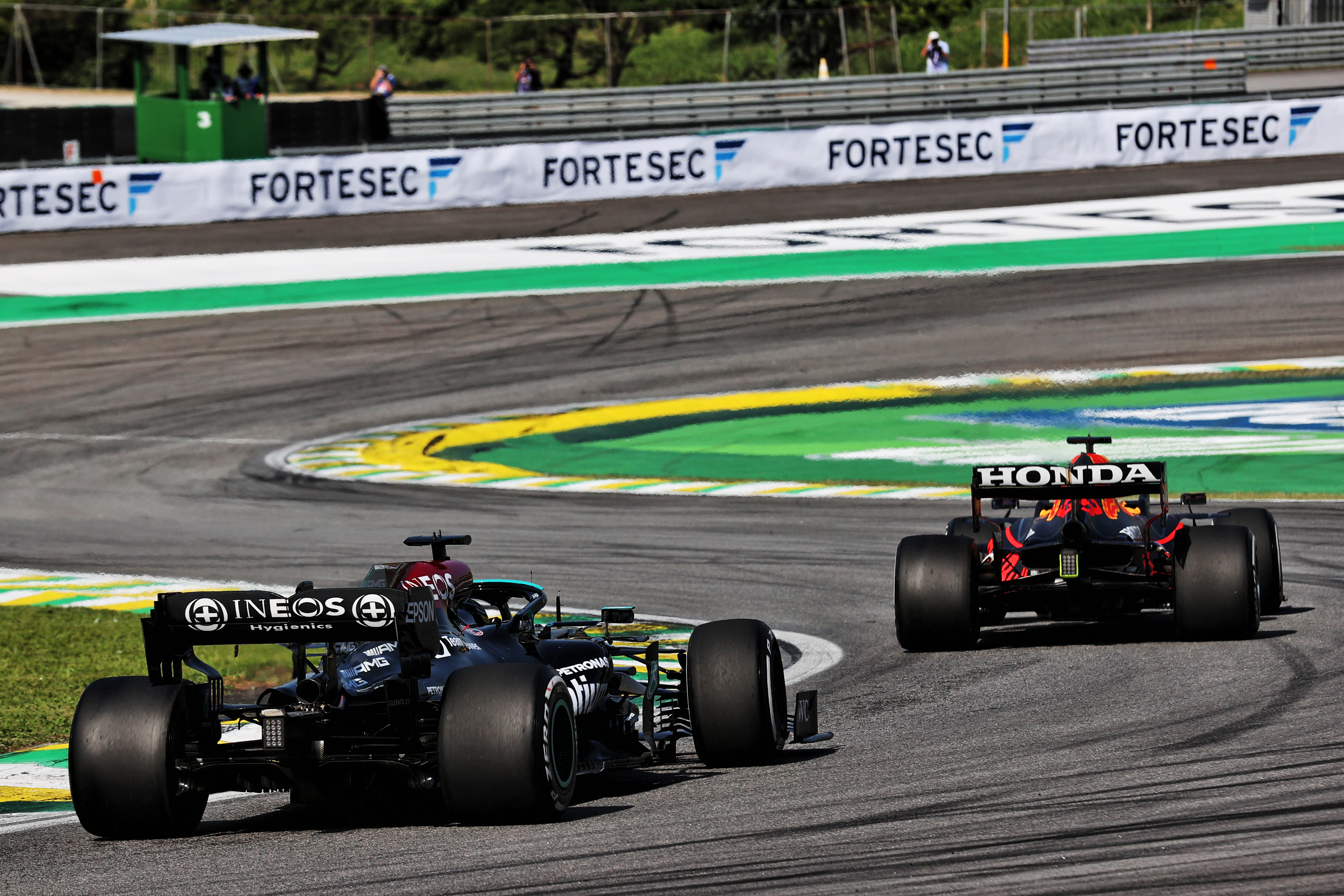 Motor Racing Formula One World Championship Brazilian Grand Prix Race Day Sao Paulo, Brazil