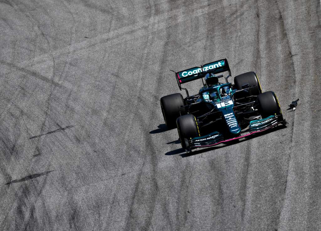 Lance Stroll Aston Martin F1 Brazilian GP