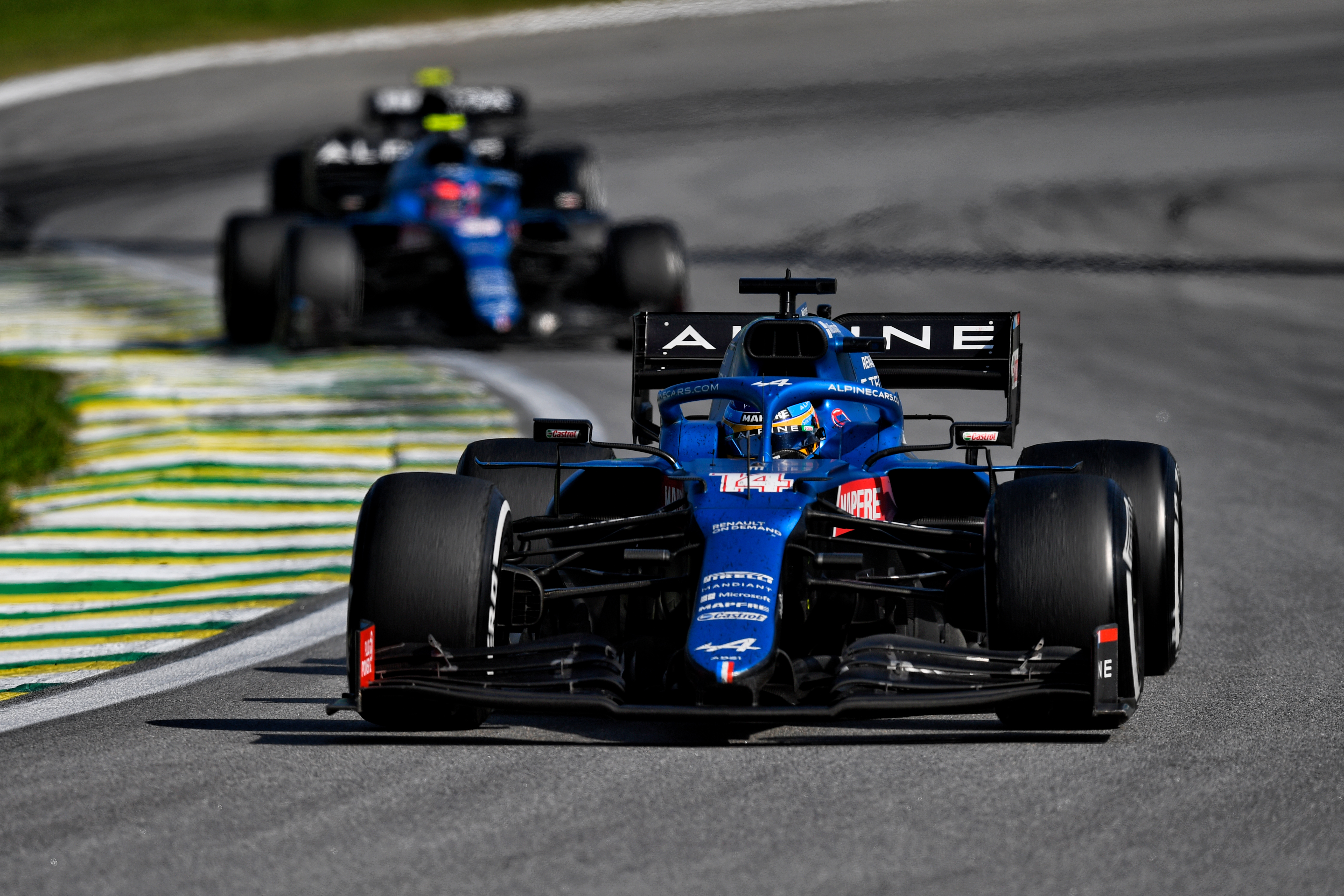 Motor Racing Formula One World Championship Brazilian Grand Prix Race Day Sao Paulo, Brazil