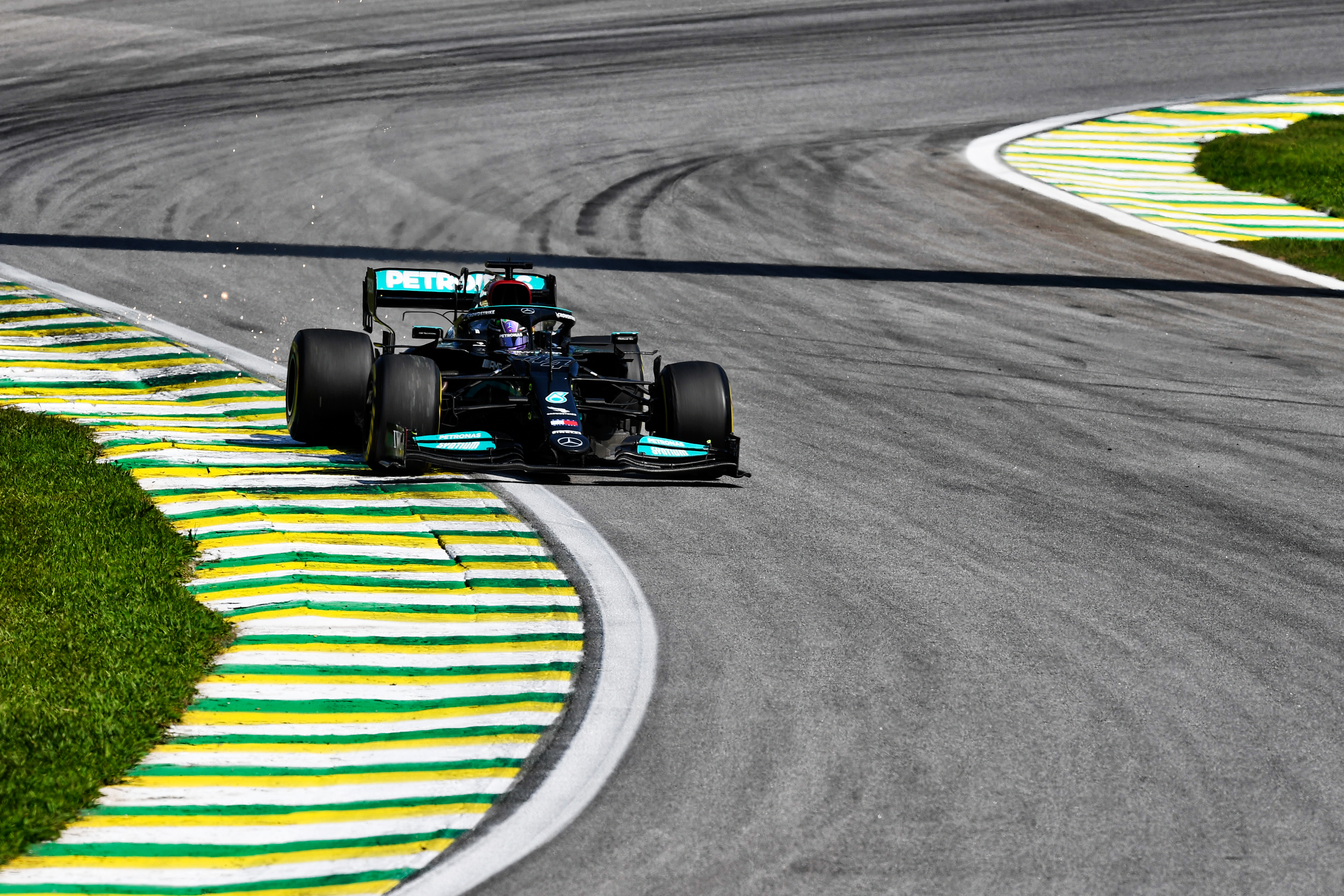 Motor Racing Formula One World Championship Brazilian Grand Prix Race Day Sao Paulo, Brazil