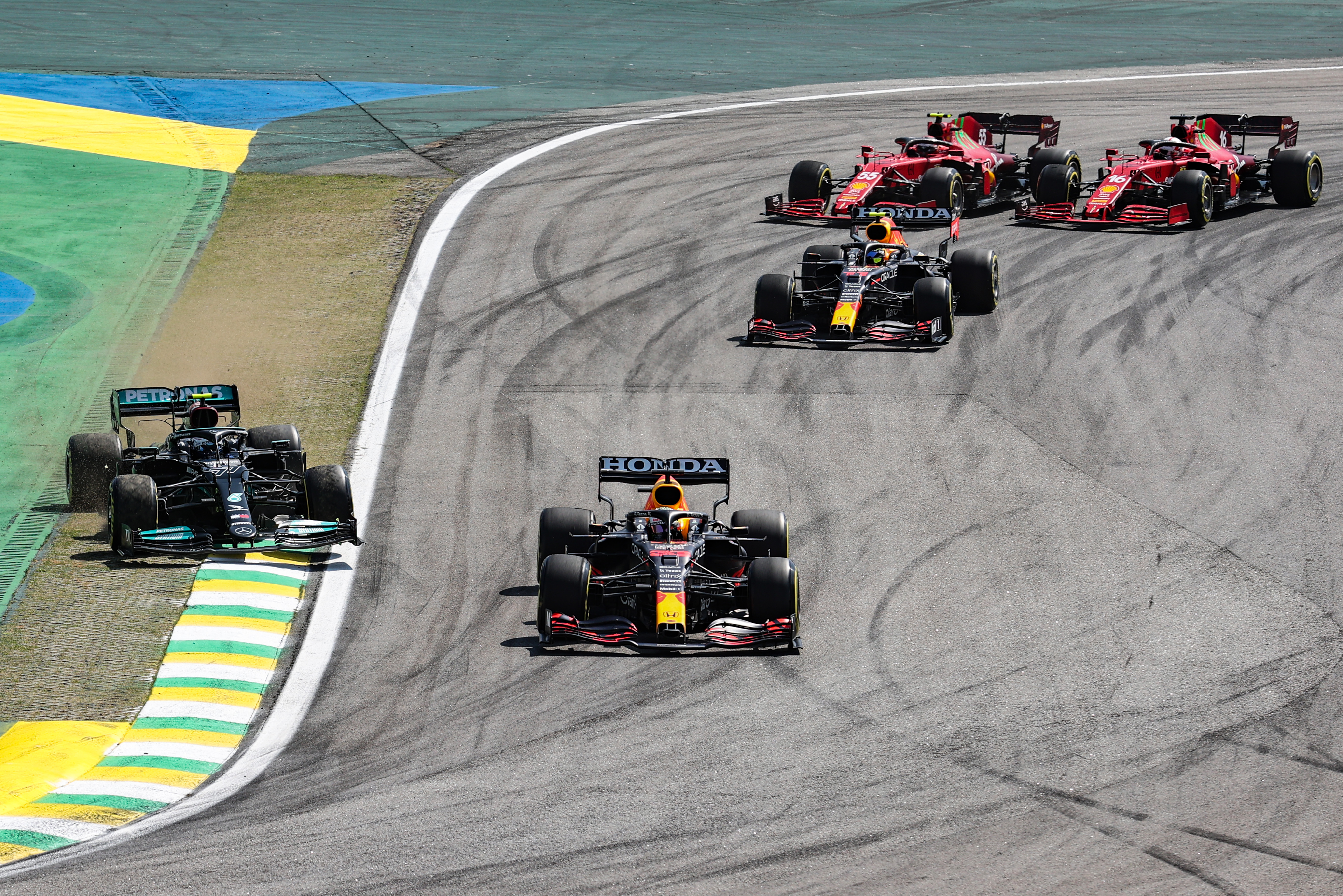 Motor Racing Formula One World Championship Brazilian Grand Prix Race Day Sao Paulo, Brazil