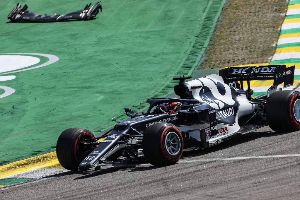 Yuki Tsunoda AlphaTauri F1 Brazilian GP