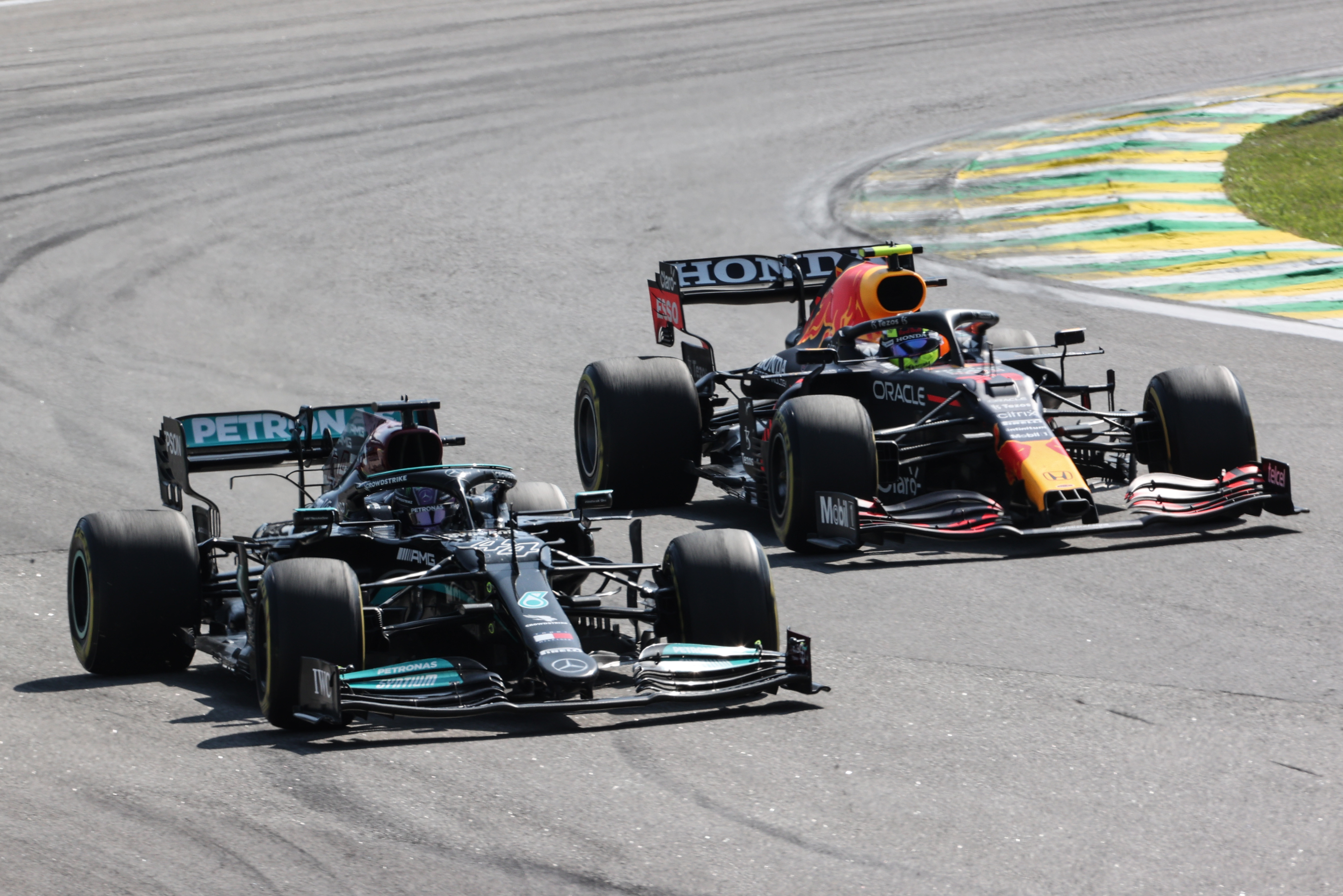 Motor Racing Formula One World Championship Brazilian Grand Prix Race Day Sao Paulo, Brazil