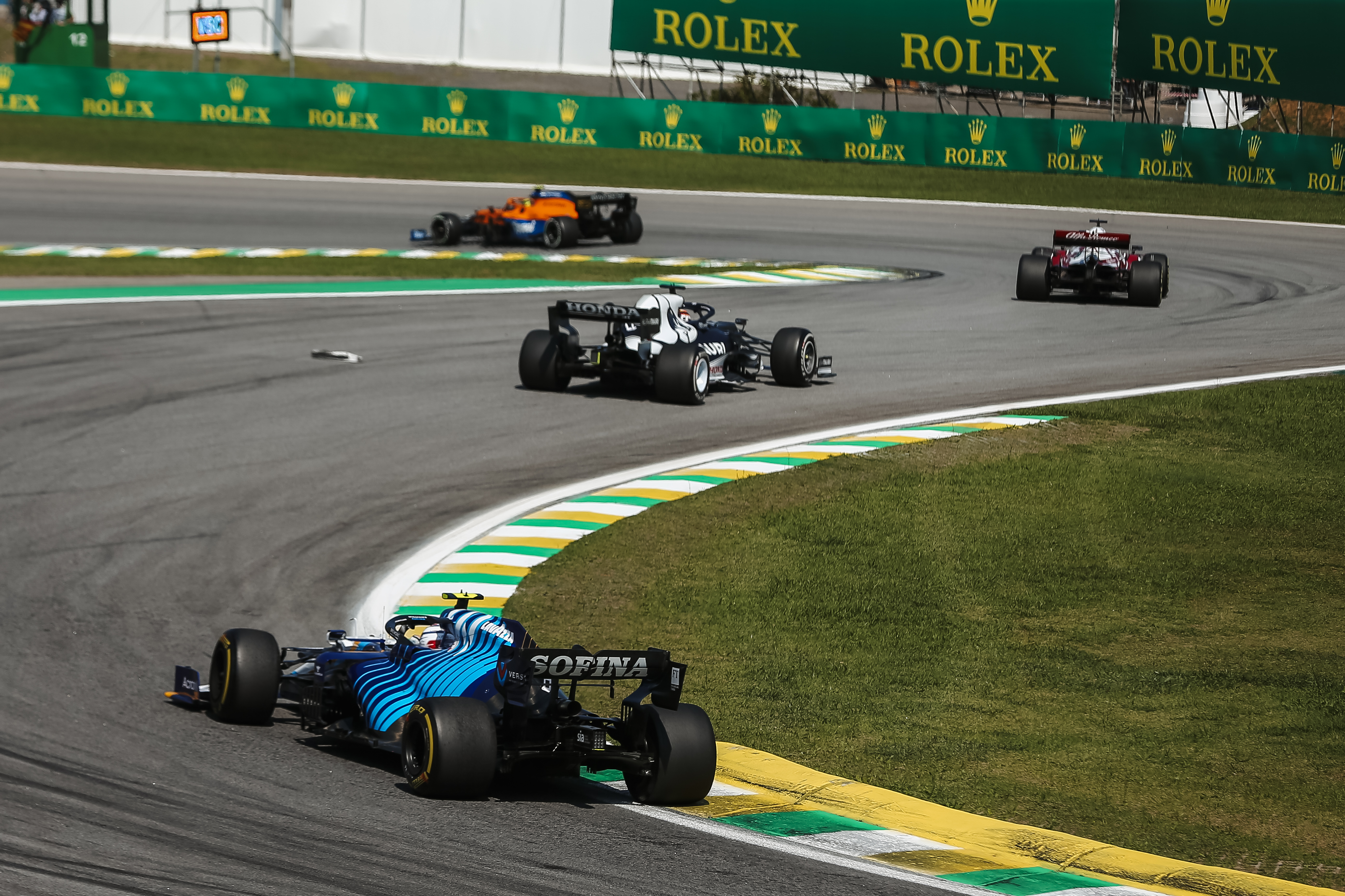 Motor Racing Formula One World Championship Brazilian Grand Prix Race Day Sao Paulo, Brazil