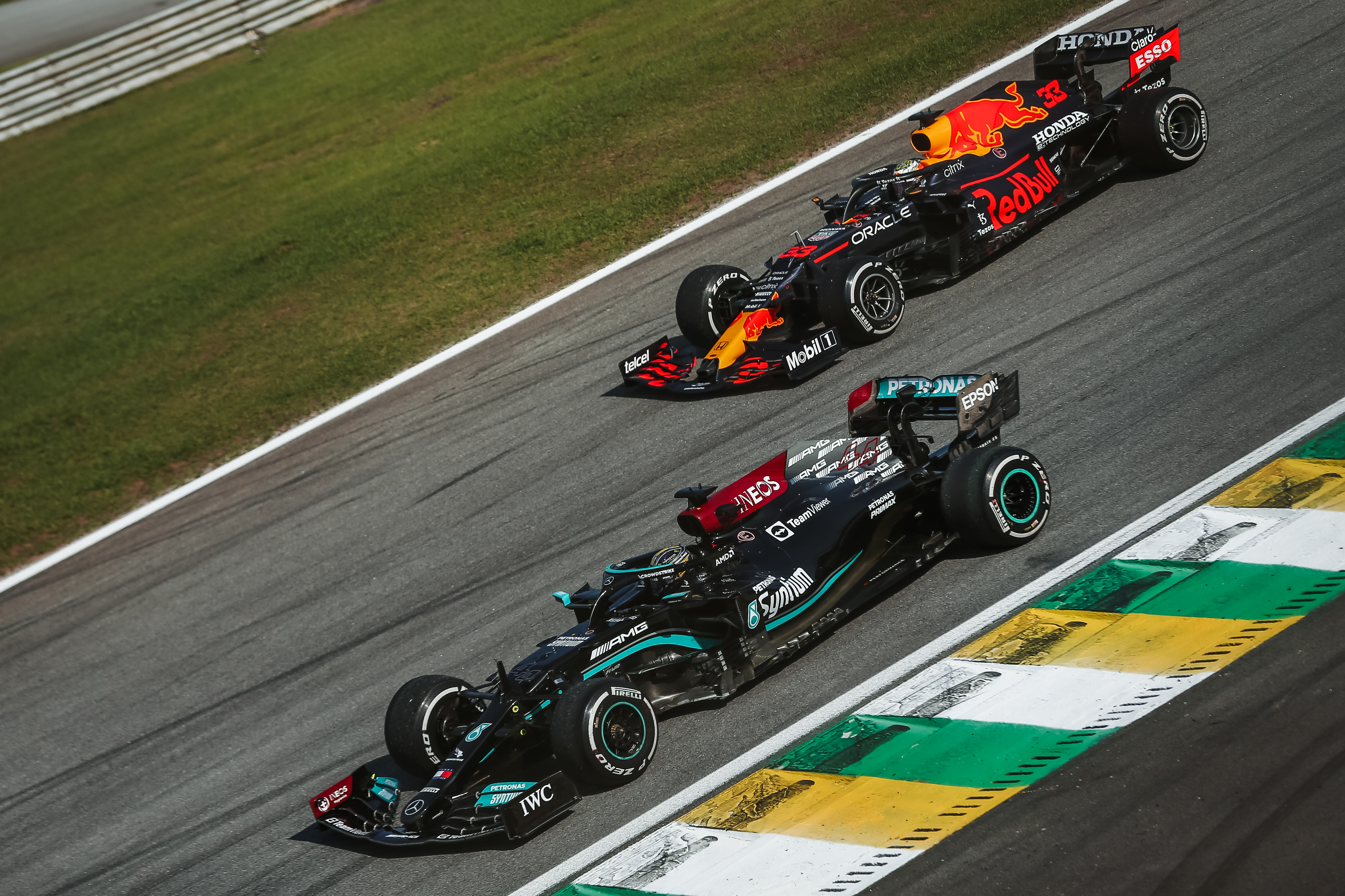 Motor Racing Formula One World Championship Brazilian Grand Prix Race Day Sao Paulo, Brazil