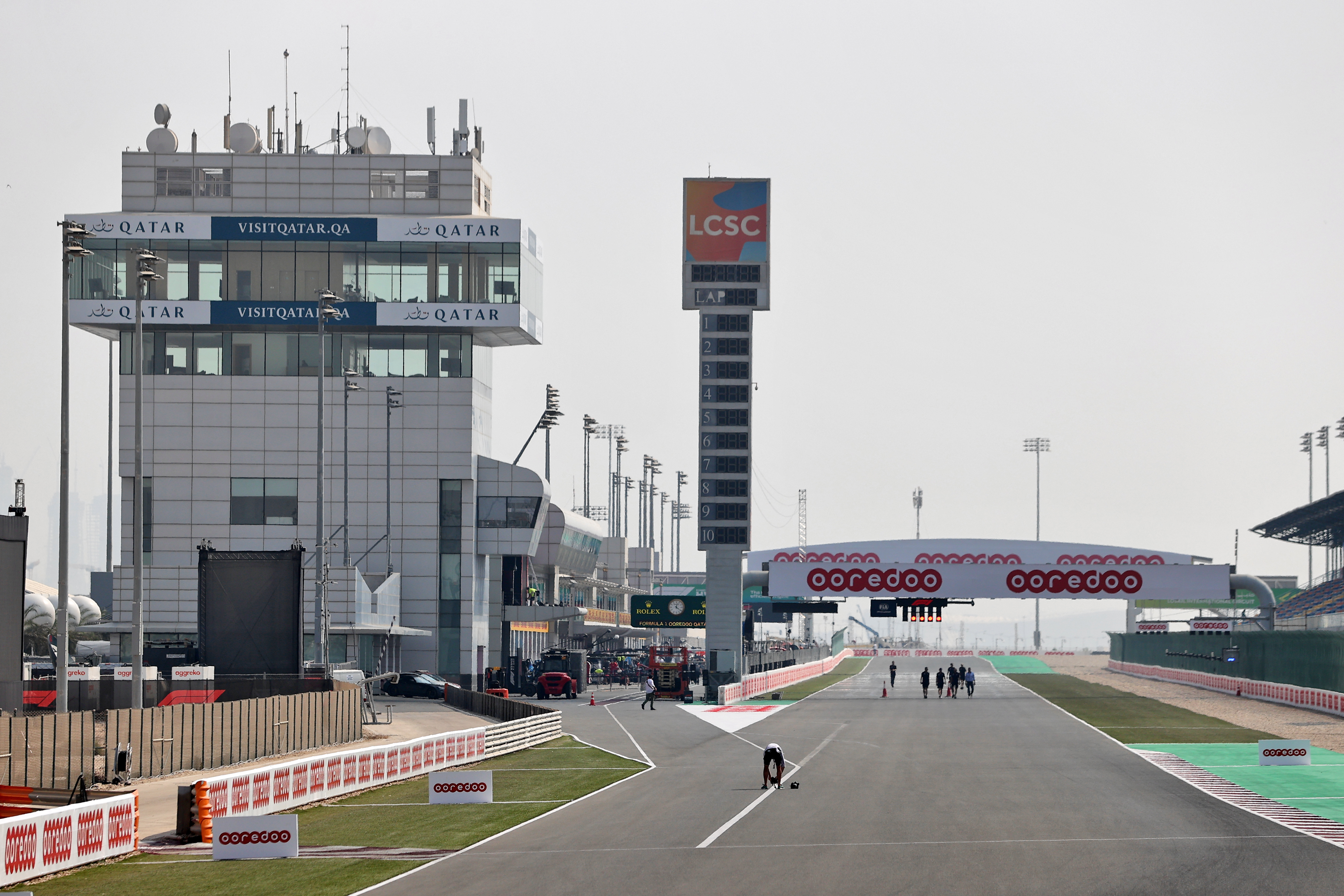 Motor Racing Formula One World Championship Qatar Grand Prix Preparation Day Doha, Qatar