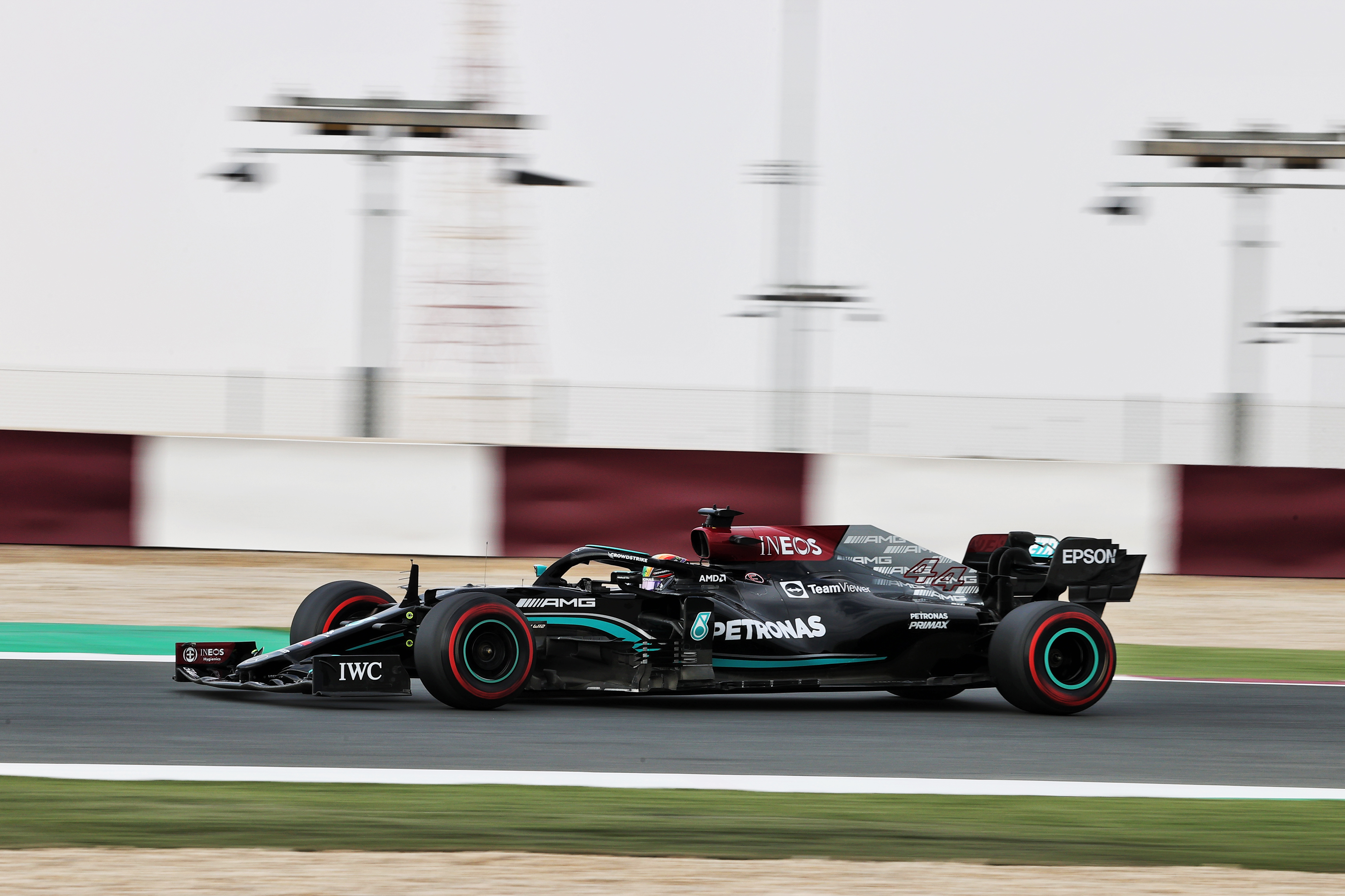 Motor Racing Formula One World Championship Qatar Grand Prix Practice Day Doha, Qatar