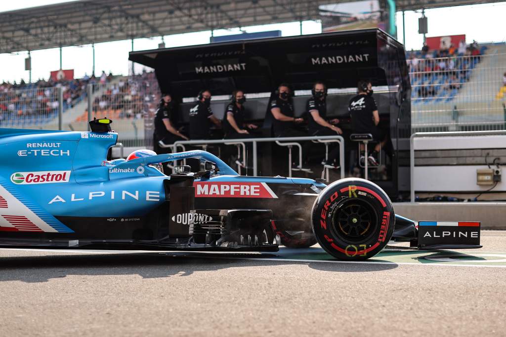 Esteban Ocon Alpine F1