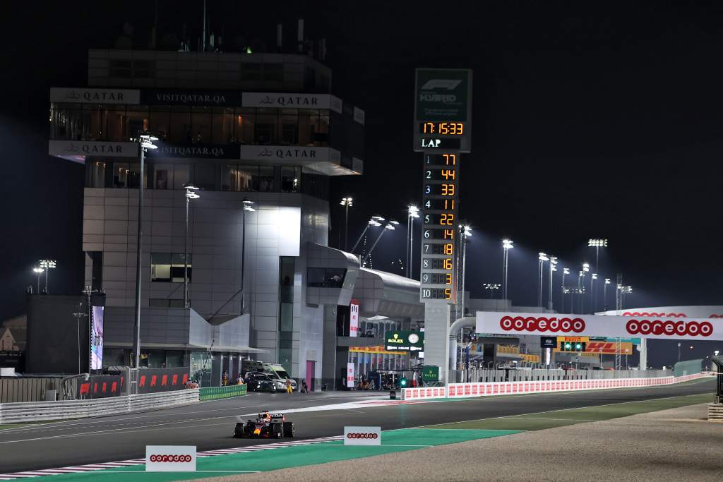 Max Verstappen Red Bull F1 Qatar GP