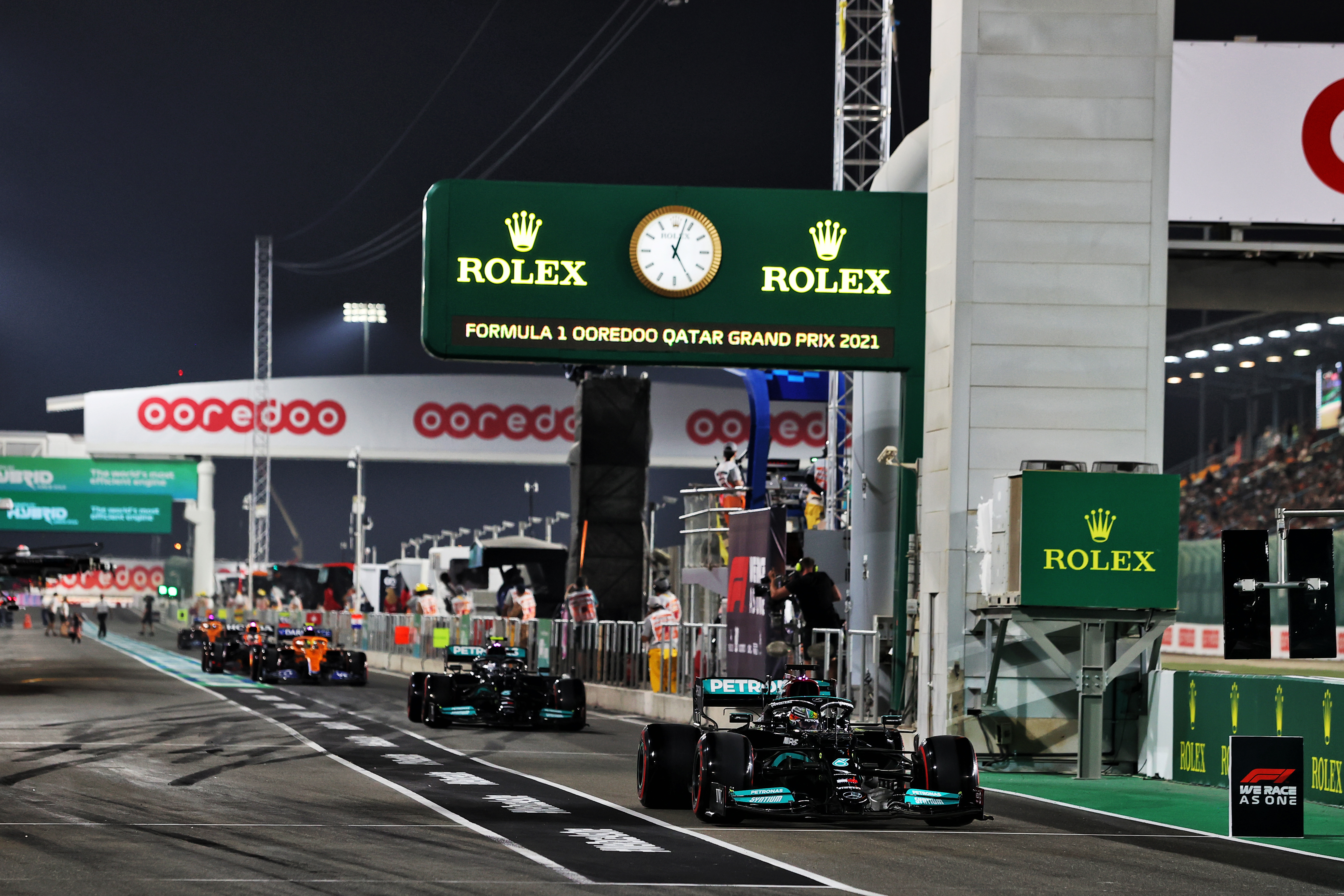 Motor Racing Formula One World Championship Qatar Grand Prix Qualifying Day Doha, Qatar