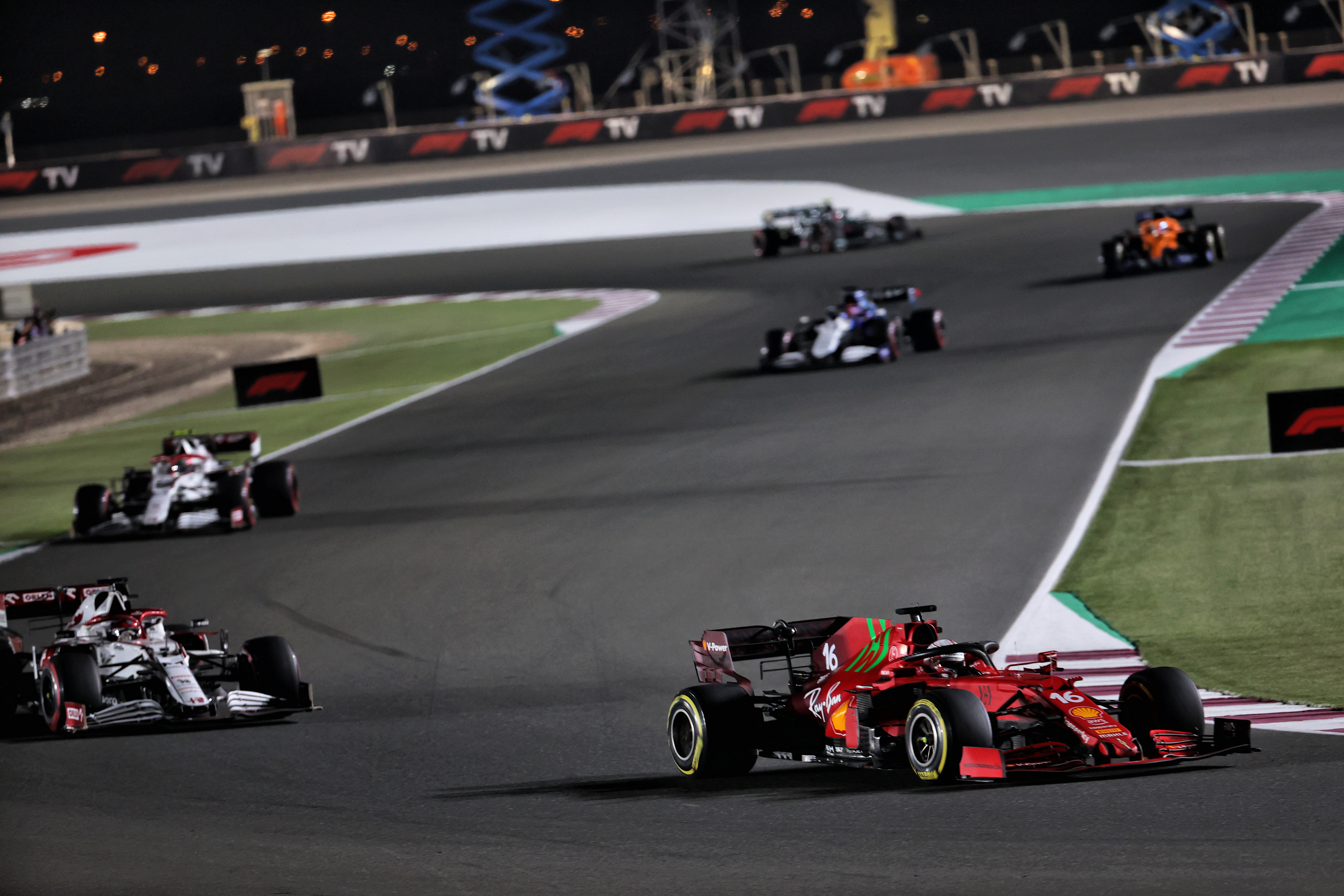 Motor Racing Formula One World Championship Qatar Grand Prix Race Day Doha, Qatar