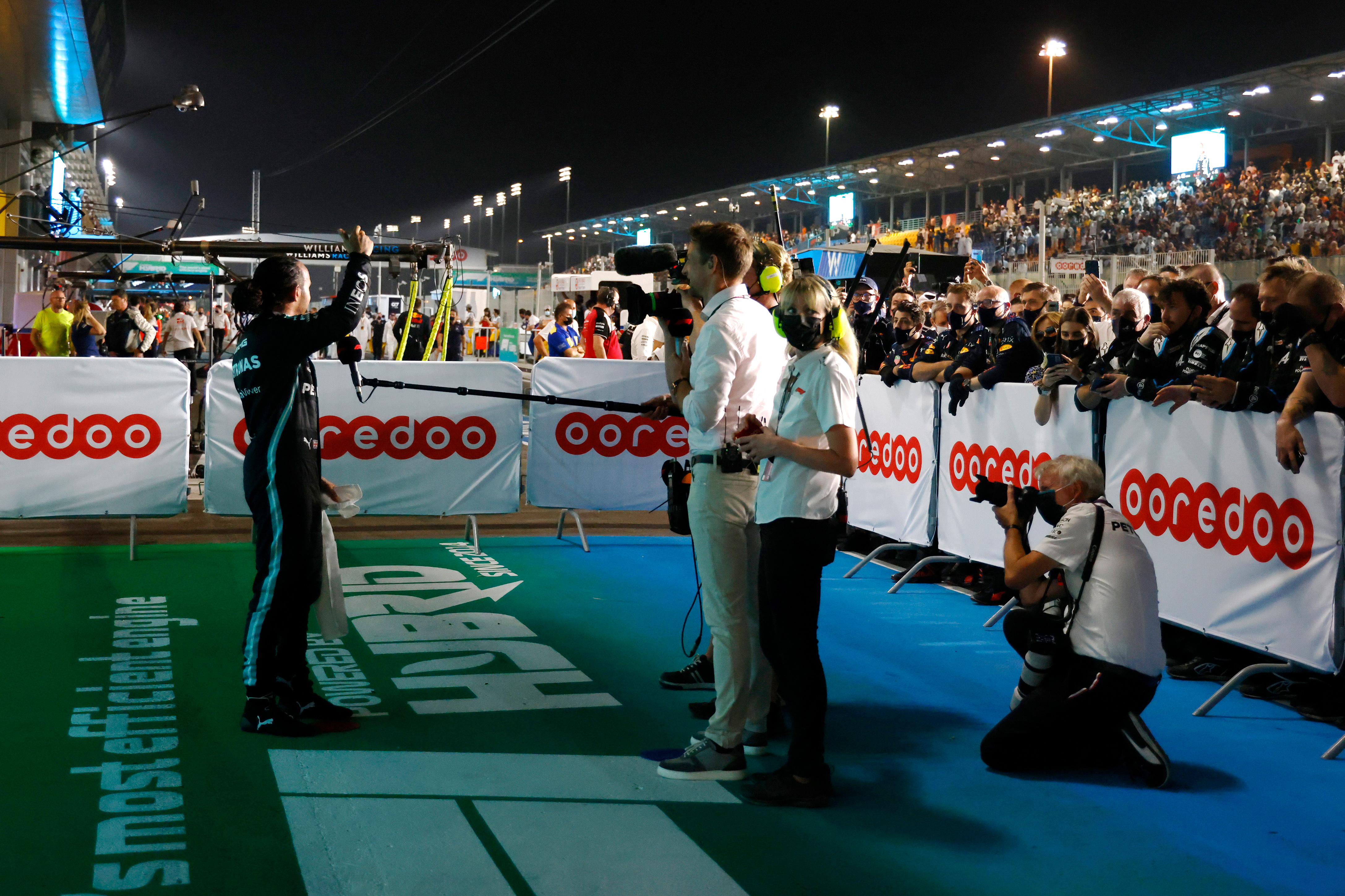 Motor Racing Formula One World Championship Qatar Grand Prix Race Day Doha, Qatar