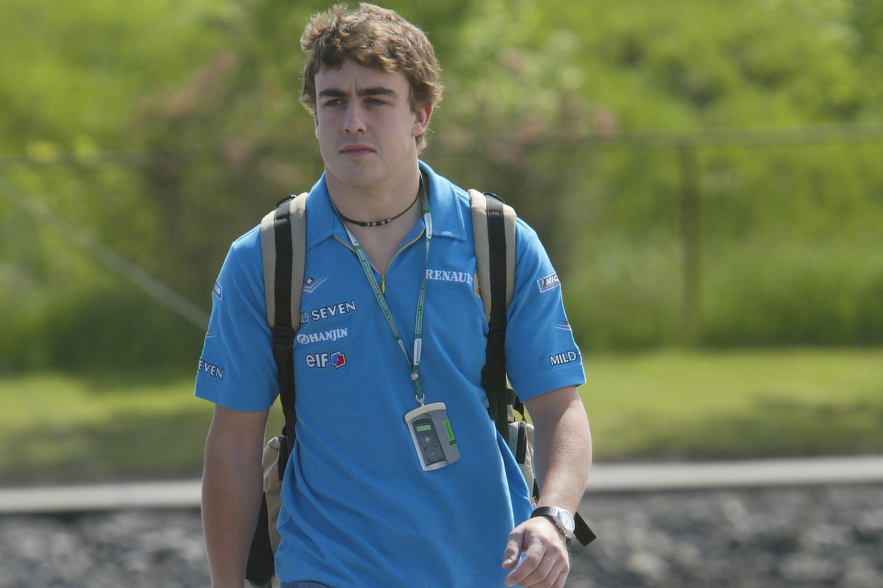 F1 In Montreal, Ankunft Der Fahrer Im Paddock Bereich Am Donnerstag, Hier: Fernando Alonso (renaultf1)