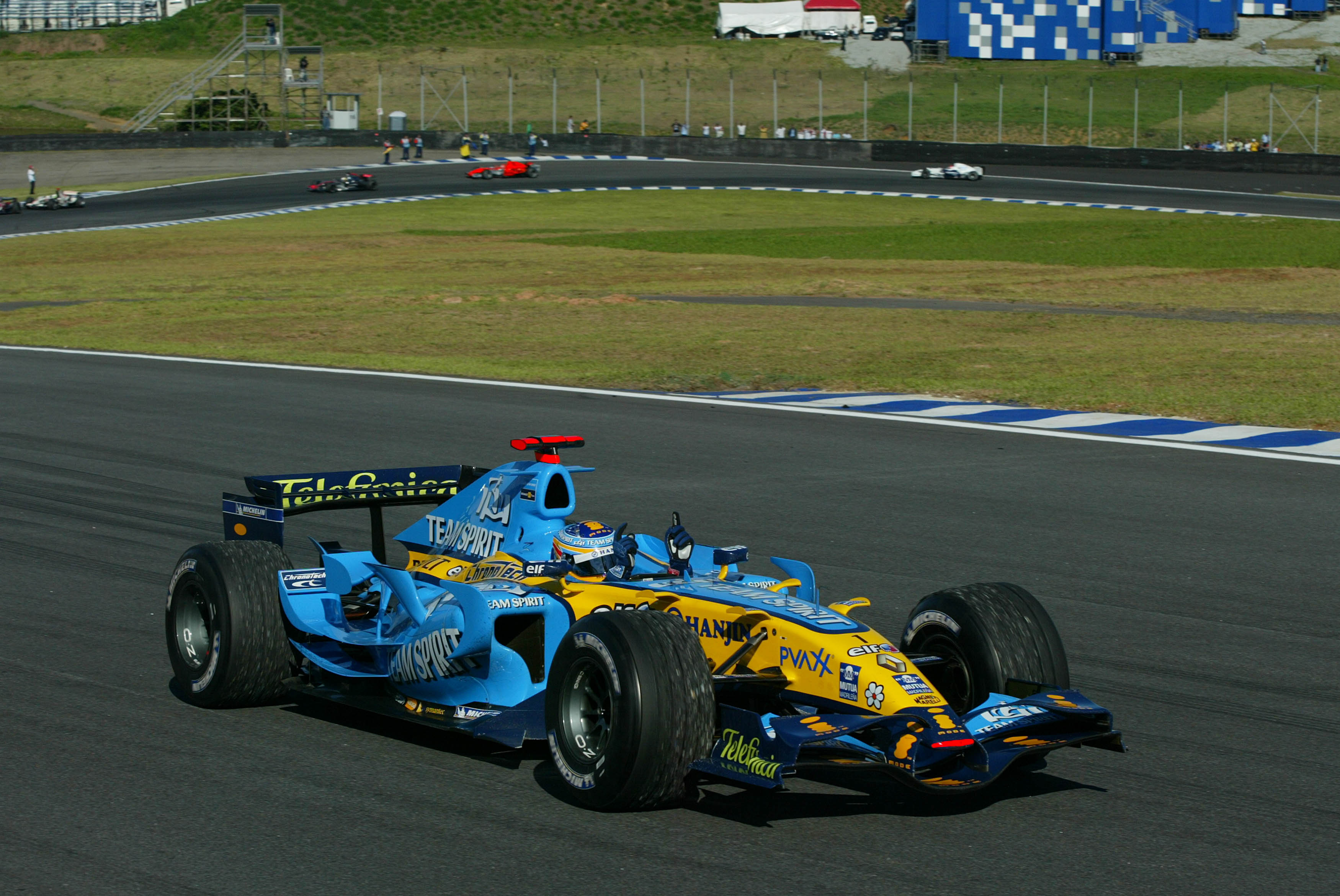 Formula 1 Grand Prix, Brazil, Sunday Podium